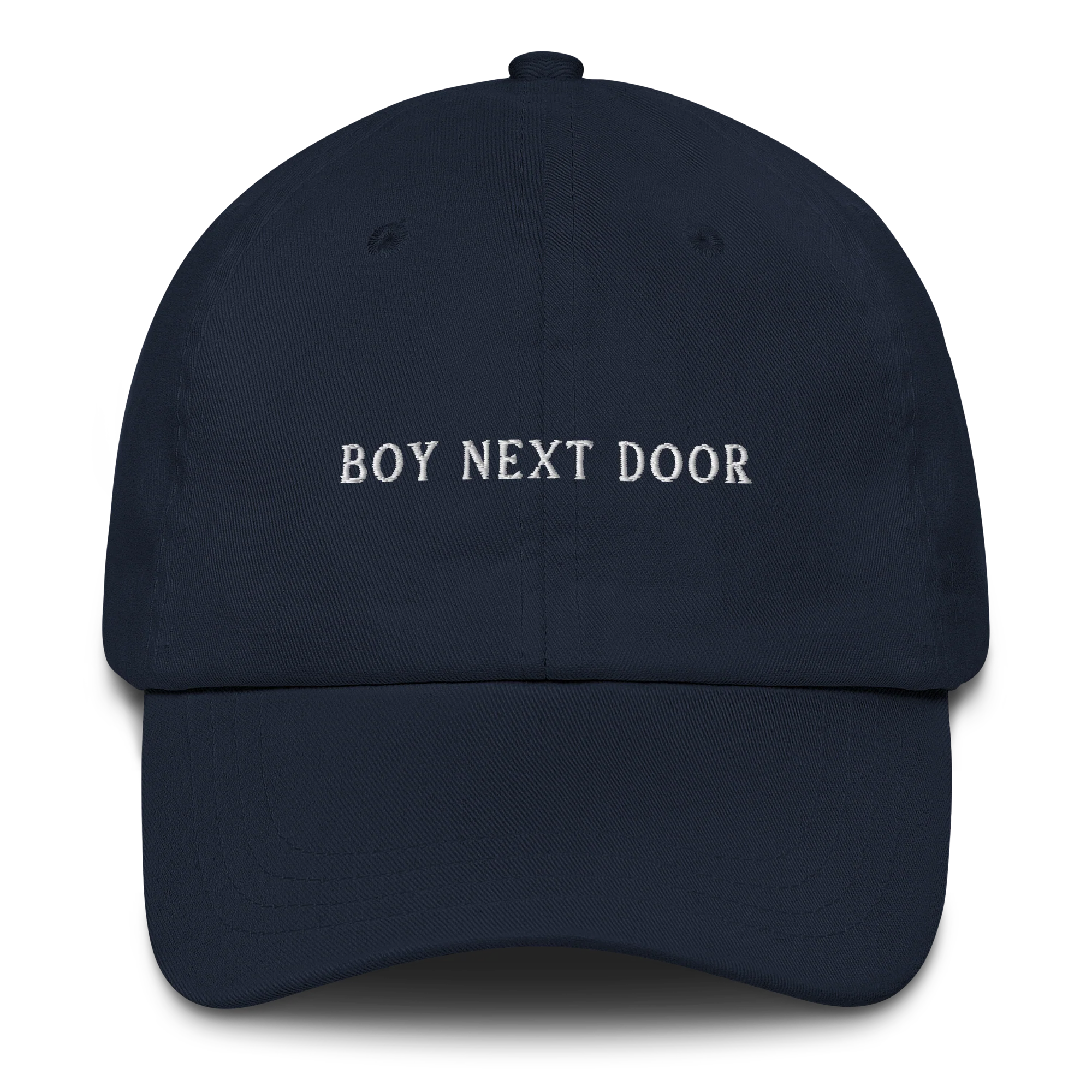 Boy Next Door Embroidered Cap
