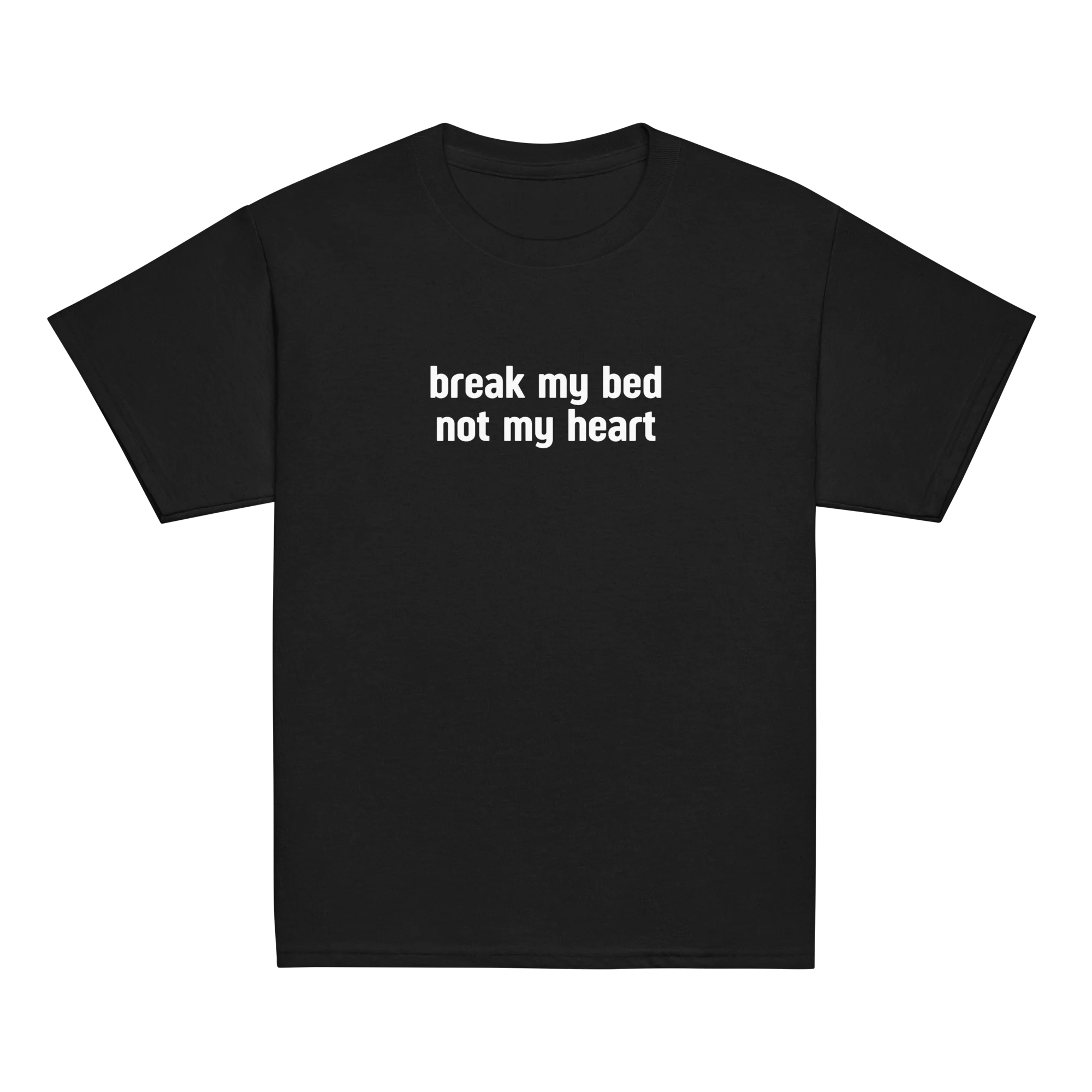 Break My Bed Not My Heart Baby Tee - Image 9
