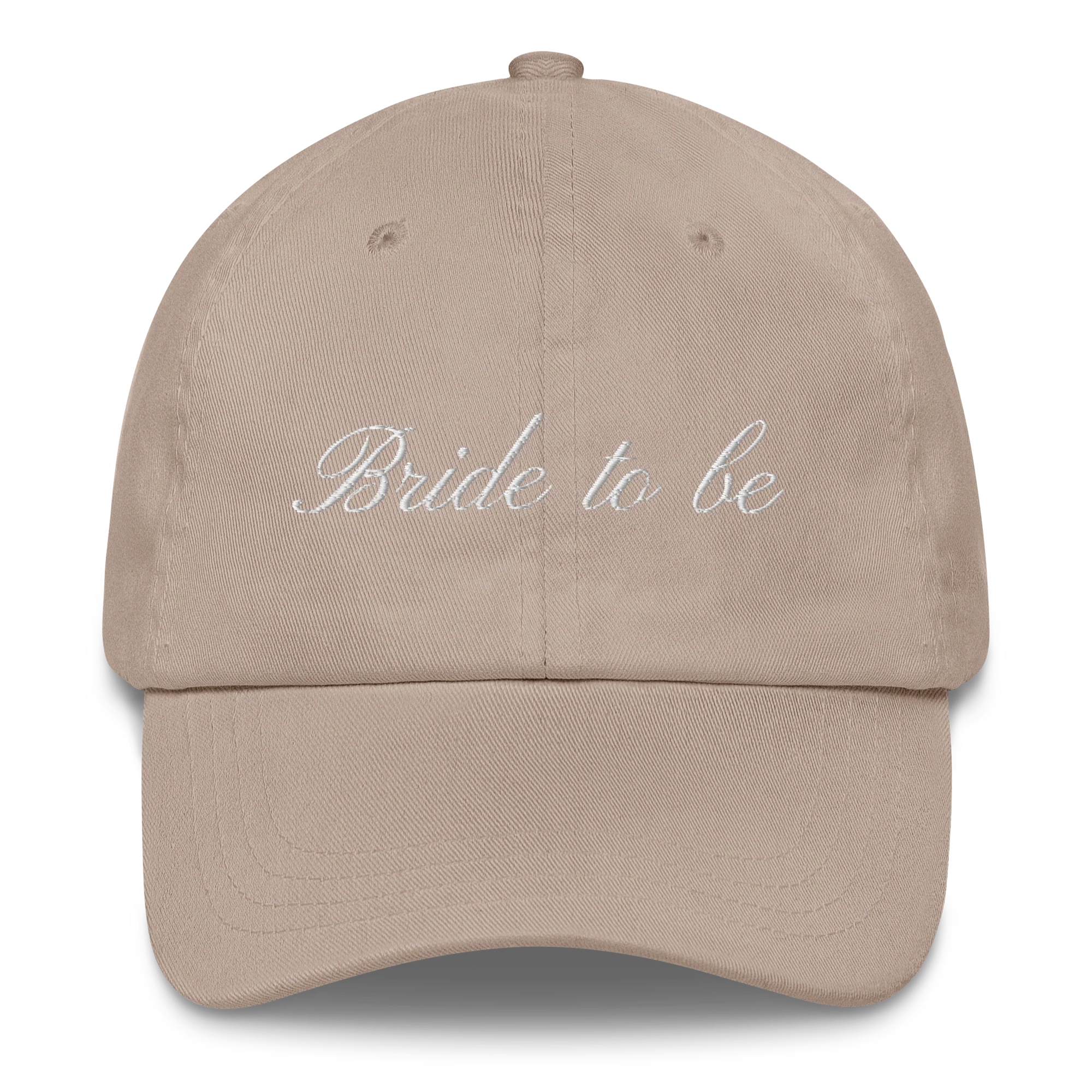 Bride to Be Cursive Embroidered Cap - Image 10