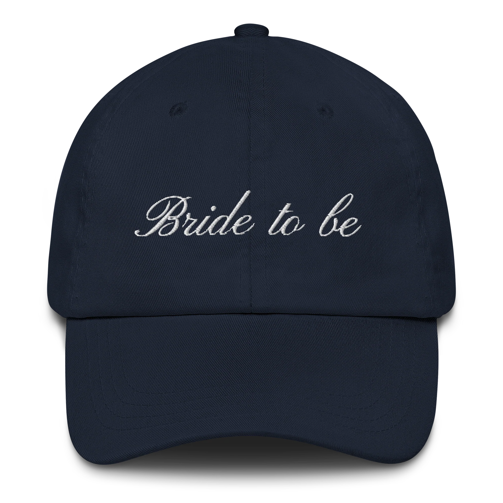 Bride to Be Cursive Embroidered Cap - Image 5