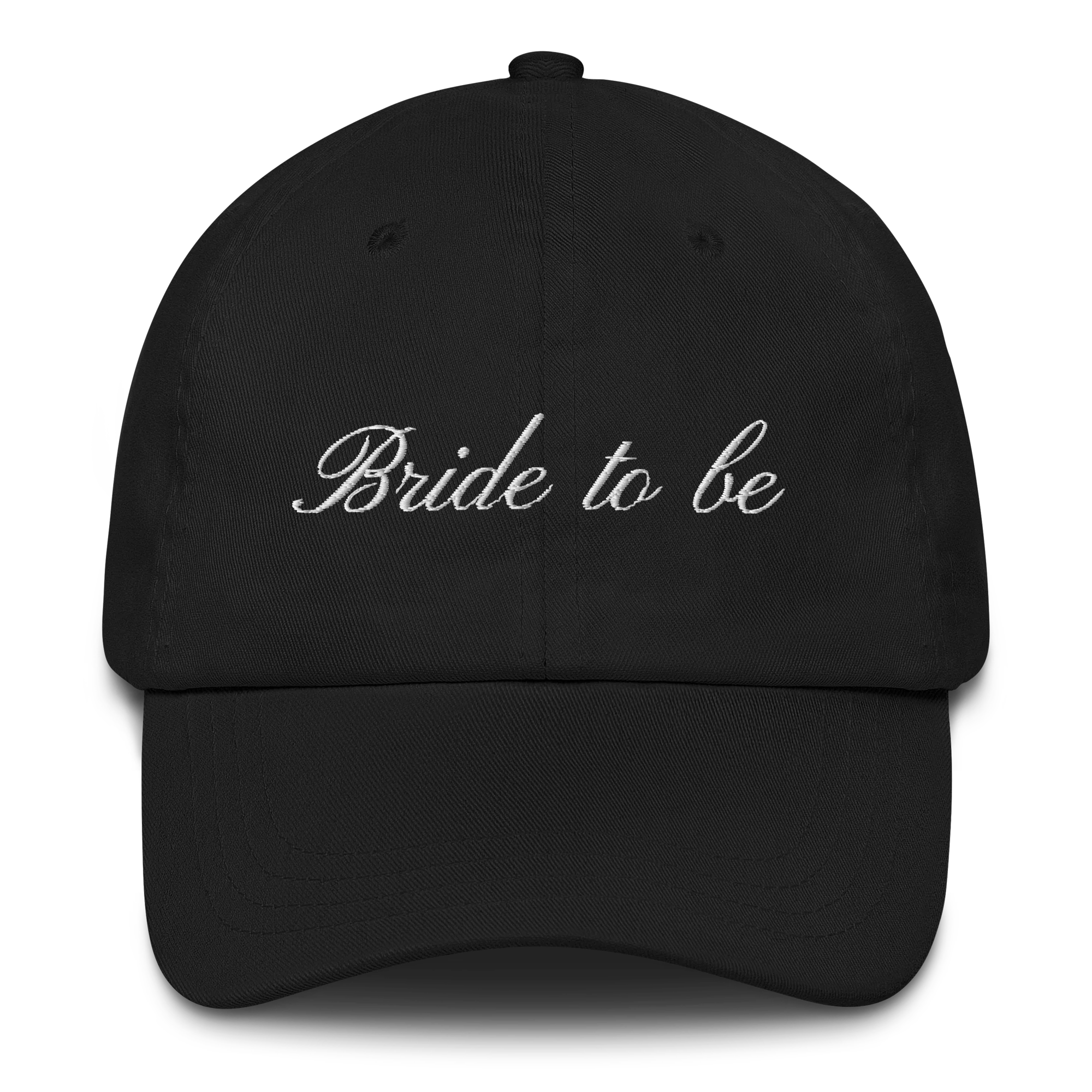 Bride to Be Cursive Embroidered Cap - Image 6