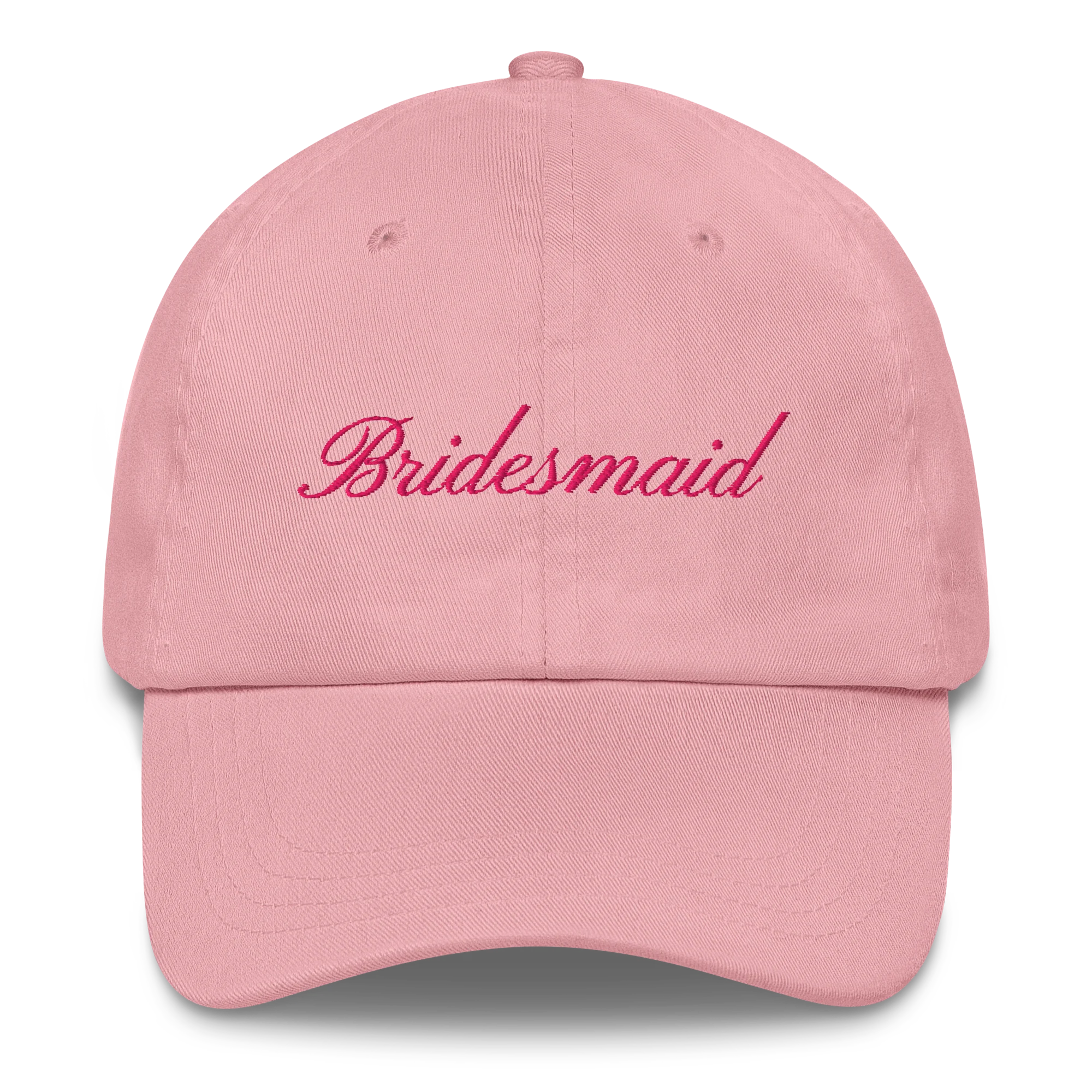 Bridesmaid Cursive Embroidered Cap - Image 6