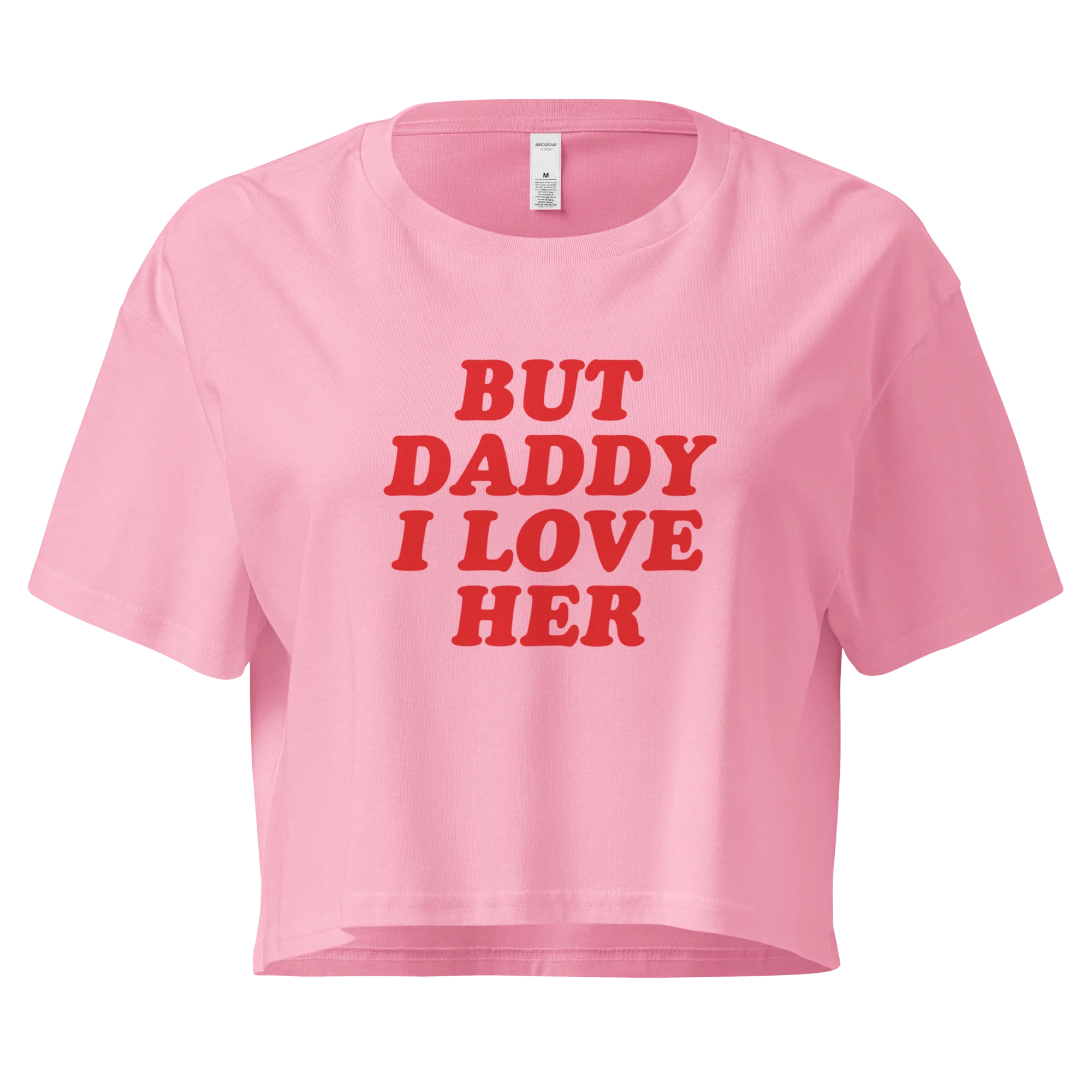 But Daddy I Love Her Crop Tee - Image 4