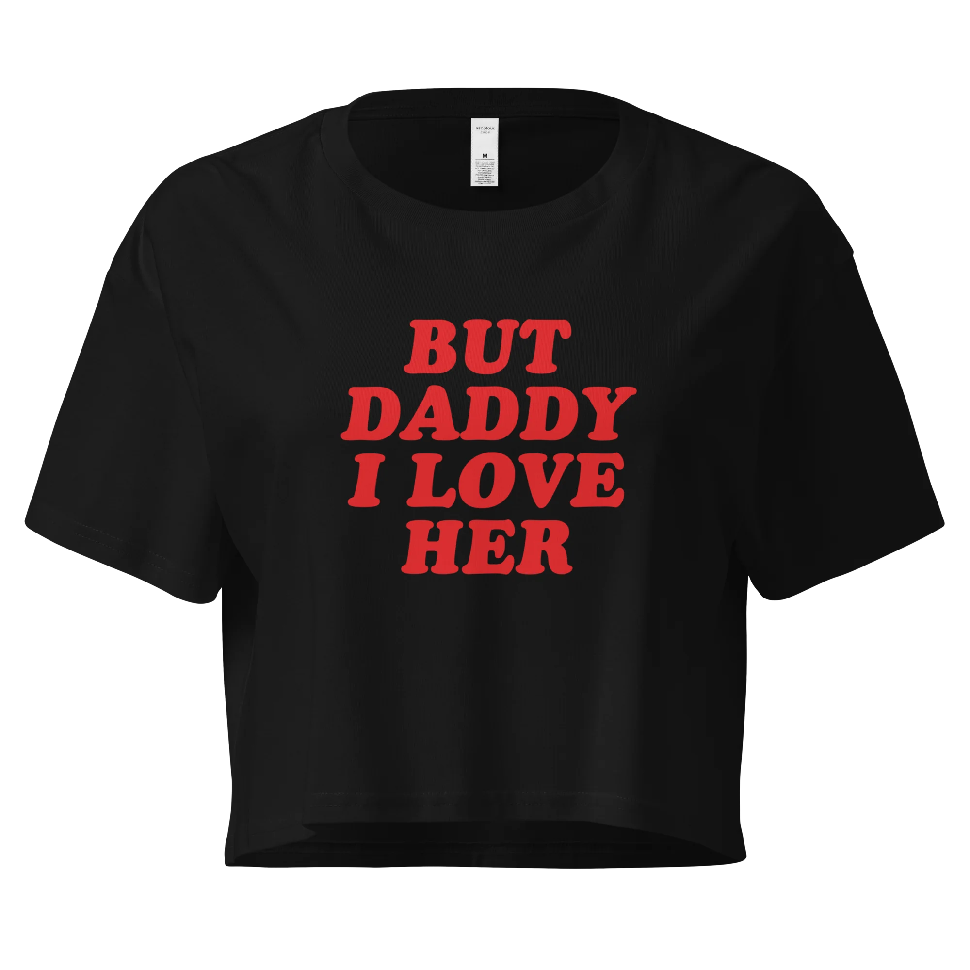 But Daddy I Love Her Crop Tee - Image 7