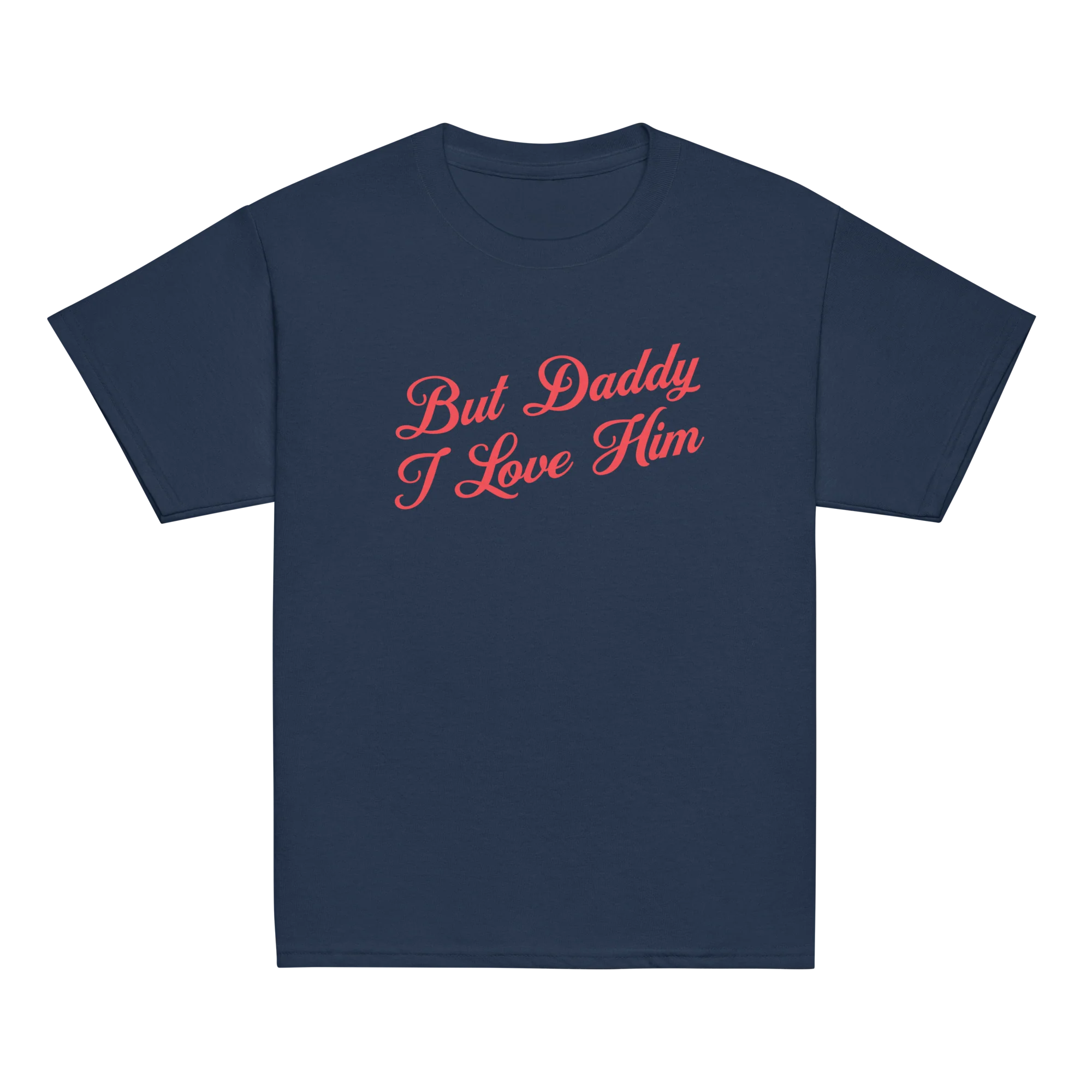 But Daddy I Love Him Cursive Baby Tee - Image 6