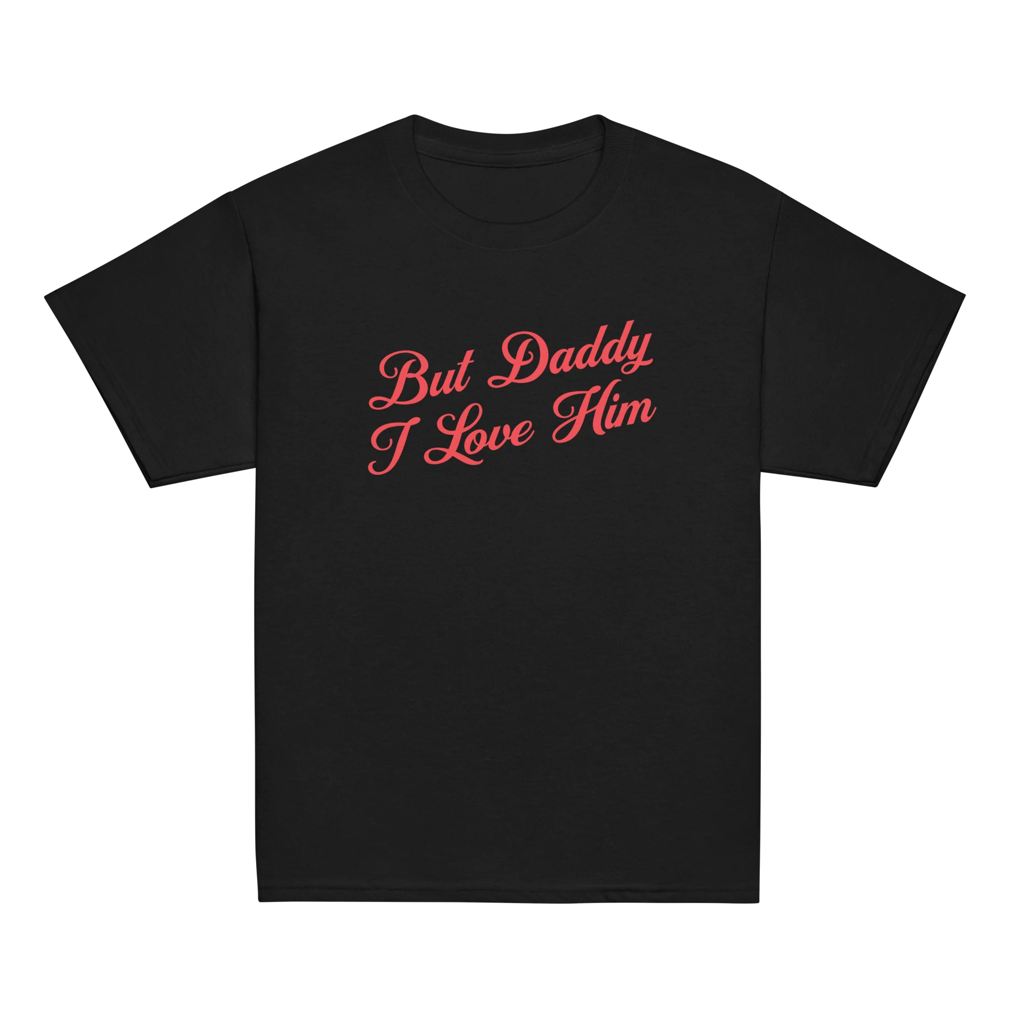 But Daddy I Love Him Cursive Baby Tee - Image 7