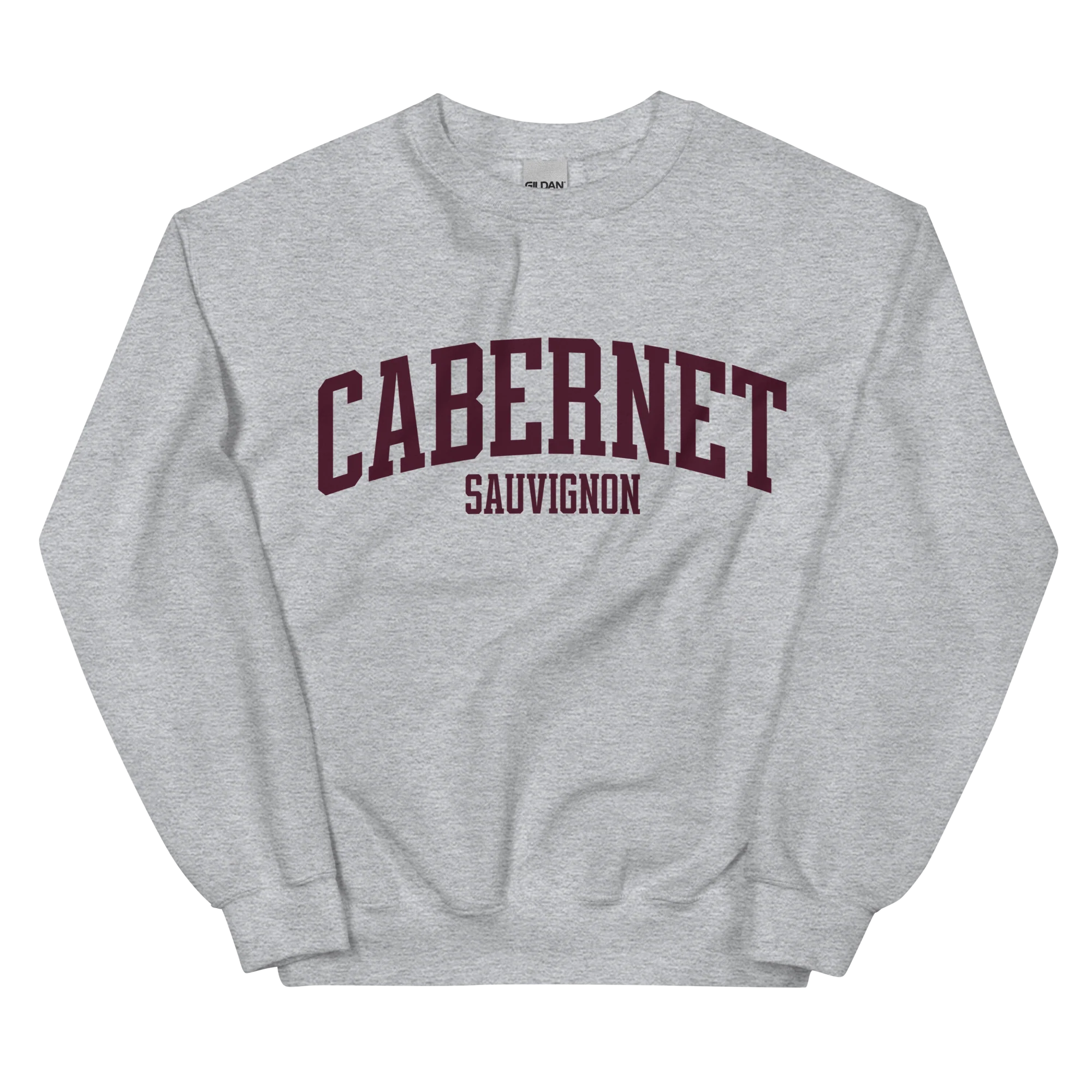 Cabernet Sauvignon Red Wine Varsity Sweatshirt