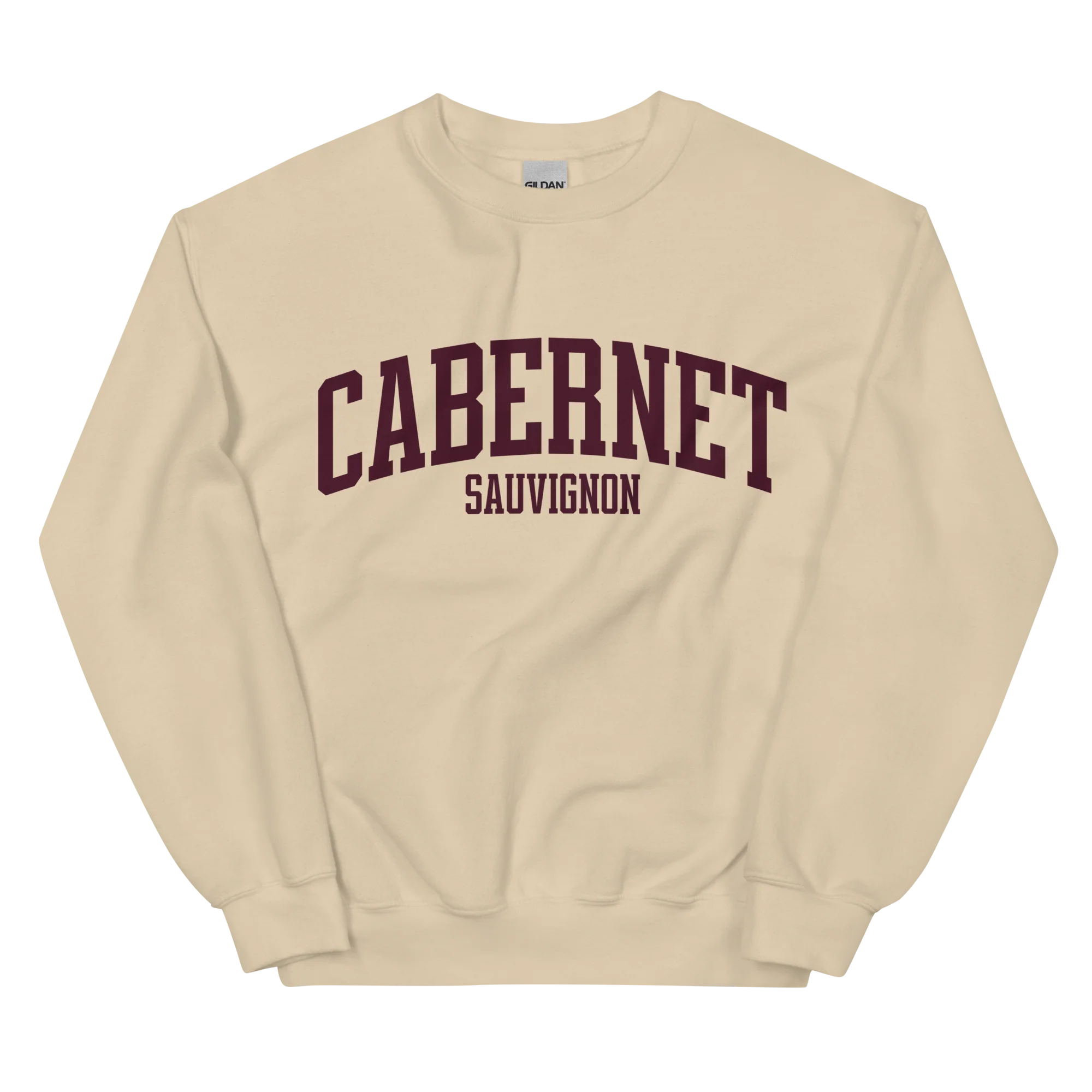 Cabernet Sauvignon Red Wine Varsity Sweatshirt - Image 5