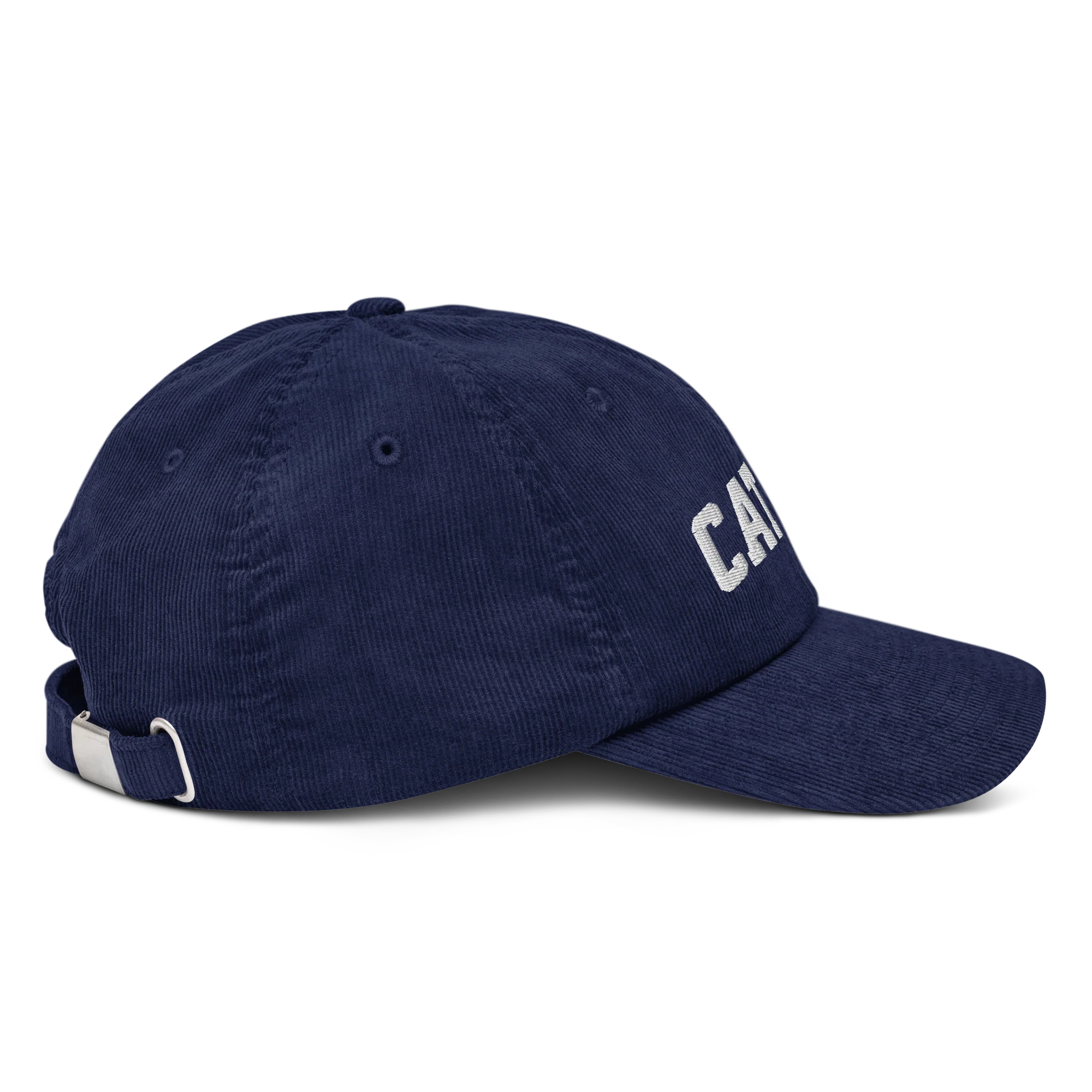 Cat Dad Embroidered Corduroy Hat - Image 8