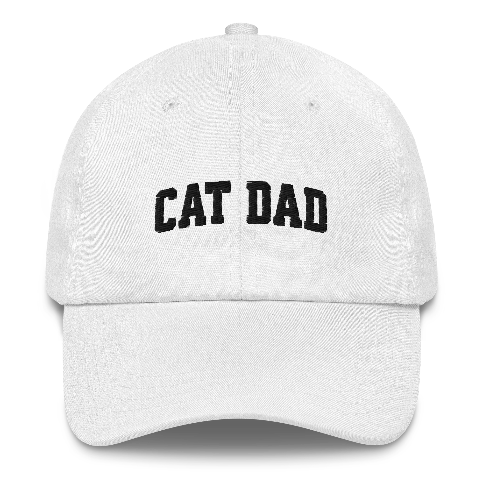 Cat Dad Embroidered Cap - Image 4