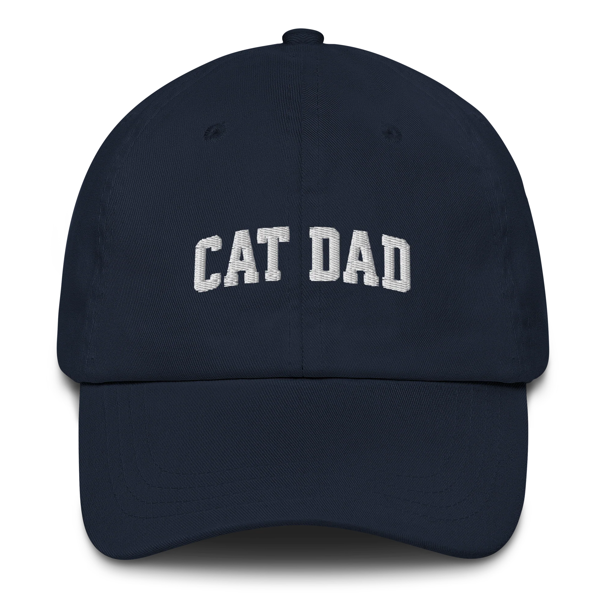 Cat Dad Embroidered Cap - Image 6