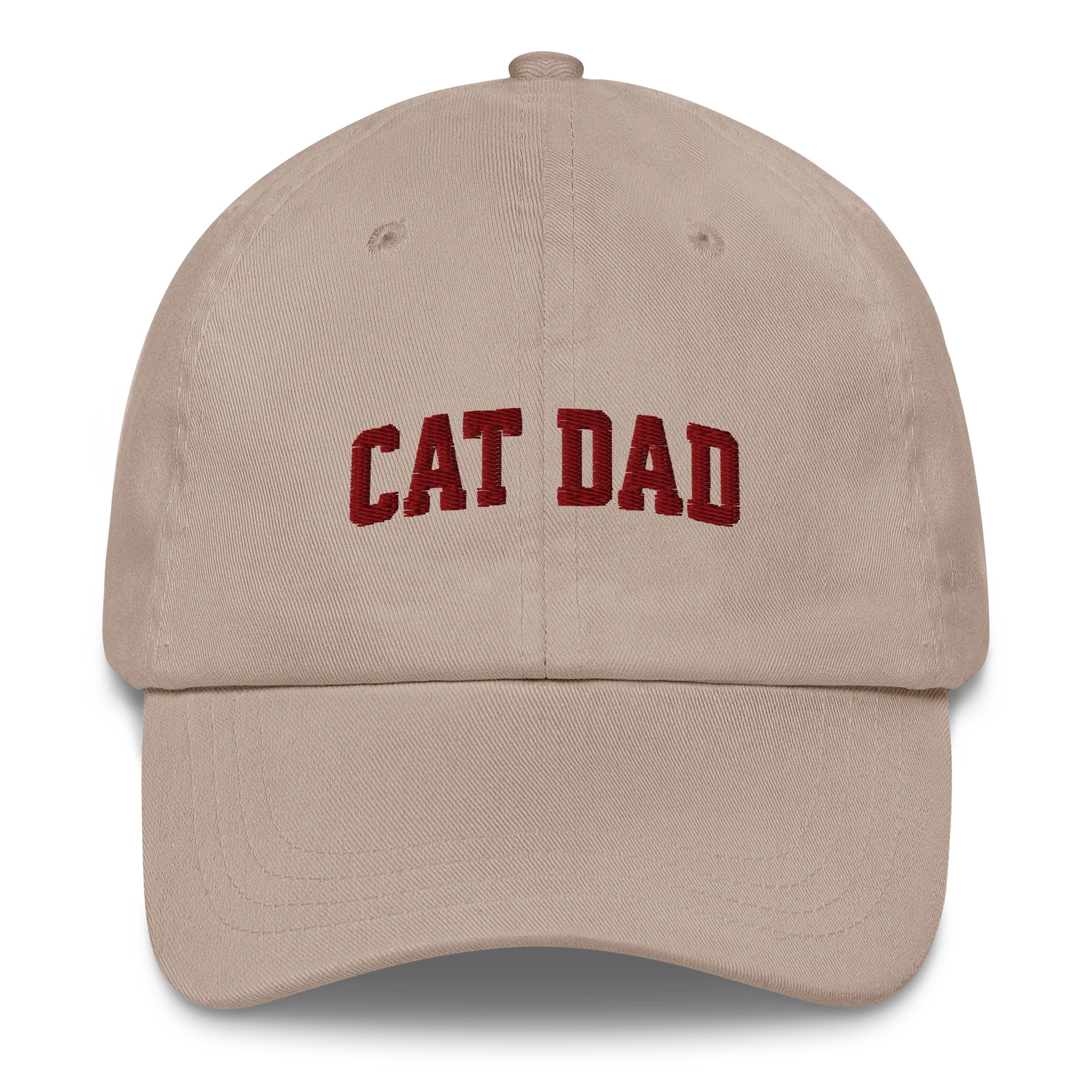 Cat Dad Embroidered Cap - Image 7