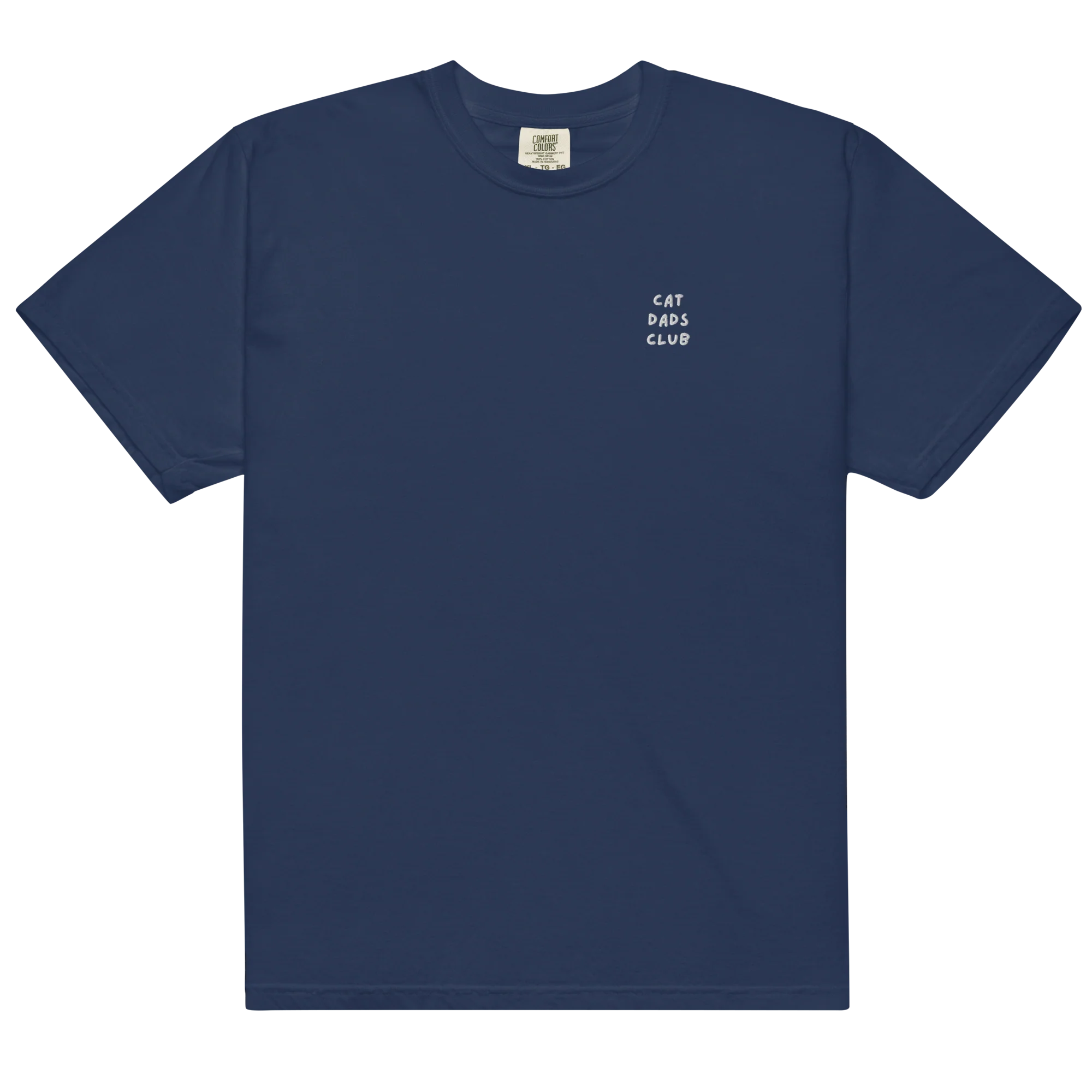 Cat Dads Club Embroidered Classic T-Shirt - Image 4