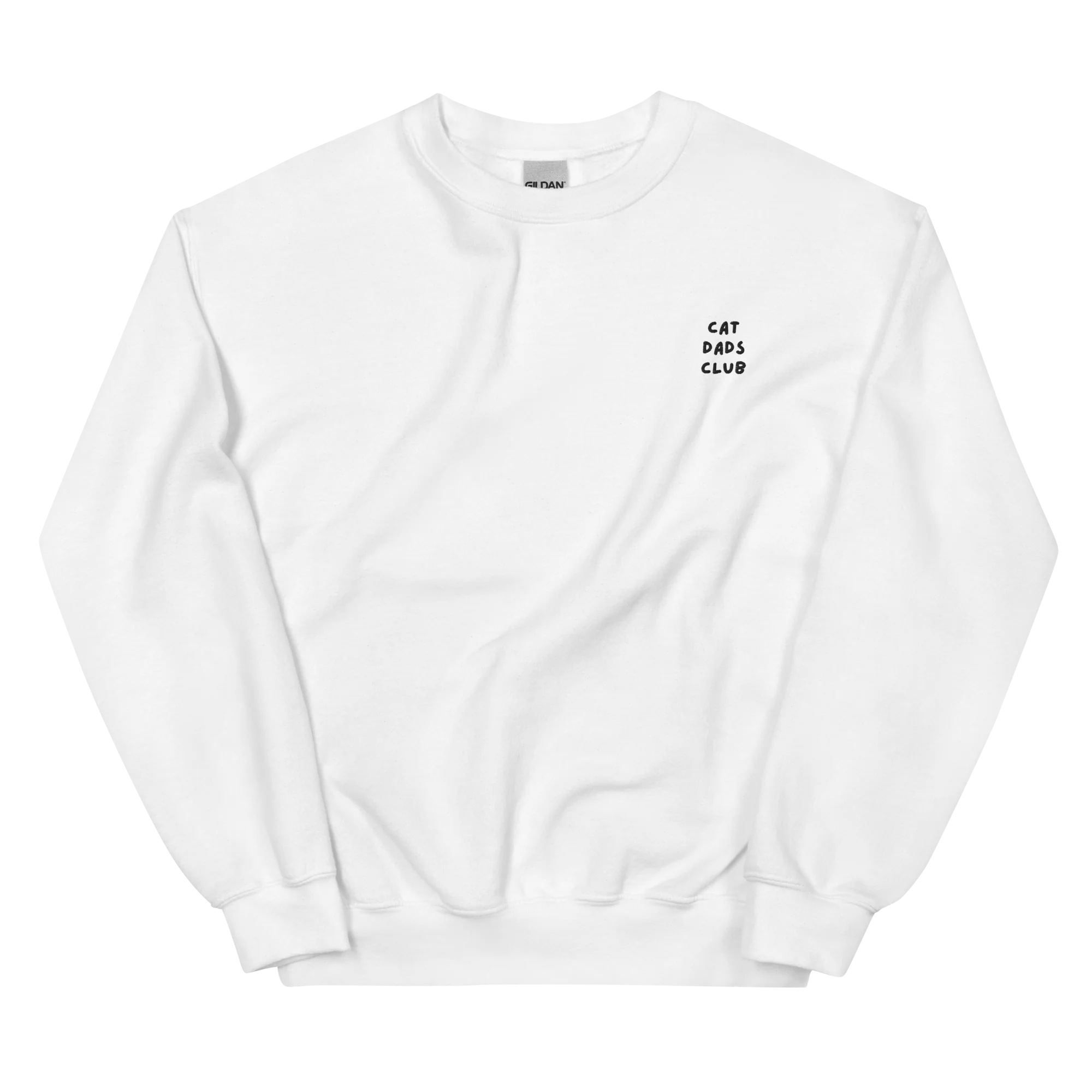 Cat Dads Club Embroidered Sweatshirt - Image 3
