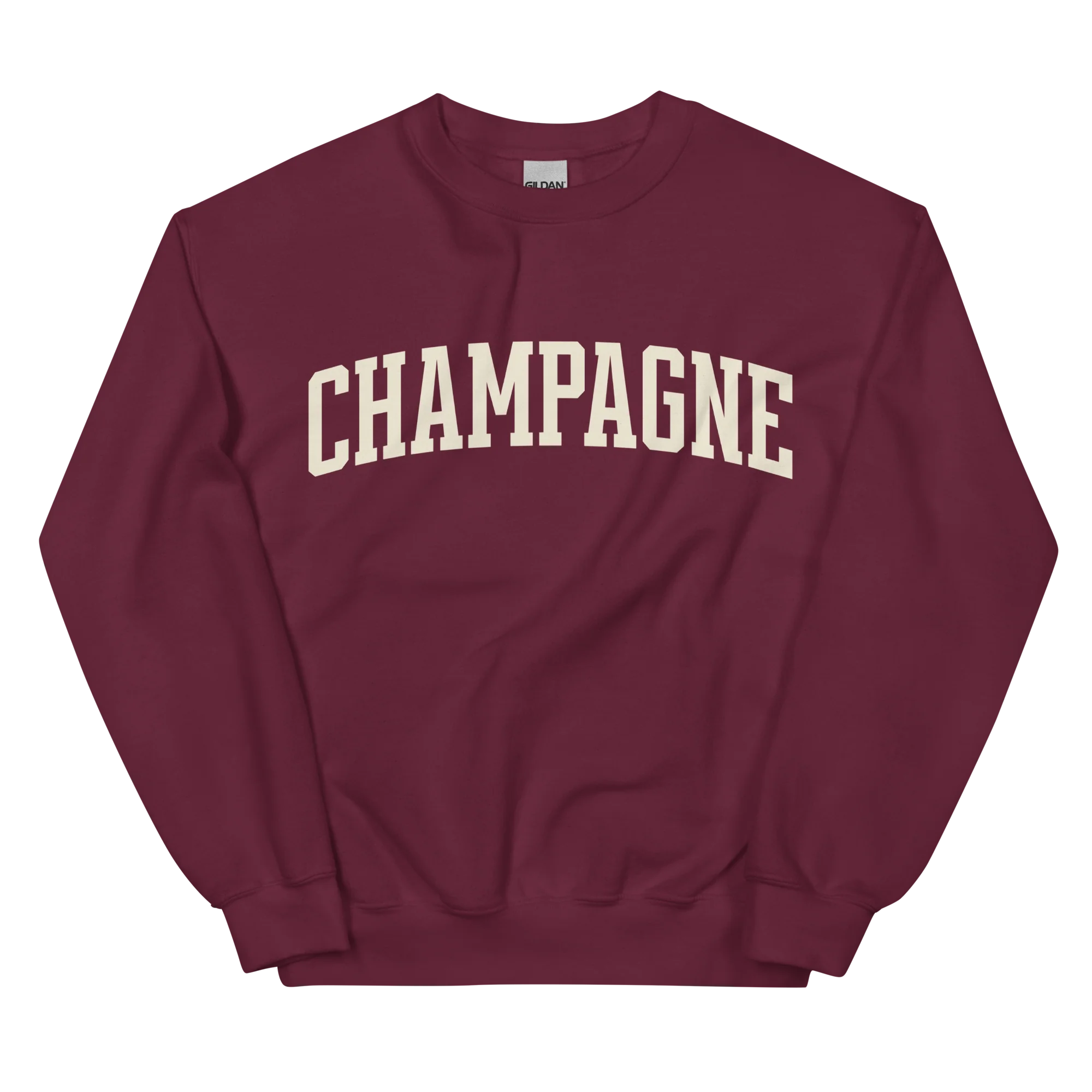 Champagne Drinks Varsity Sweatshirt - Image 3