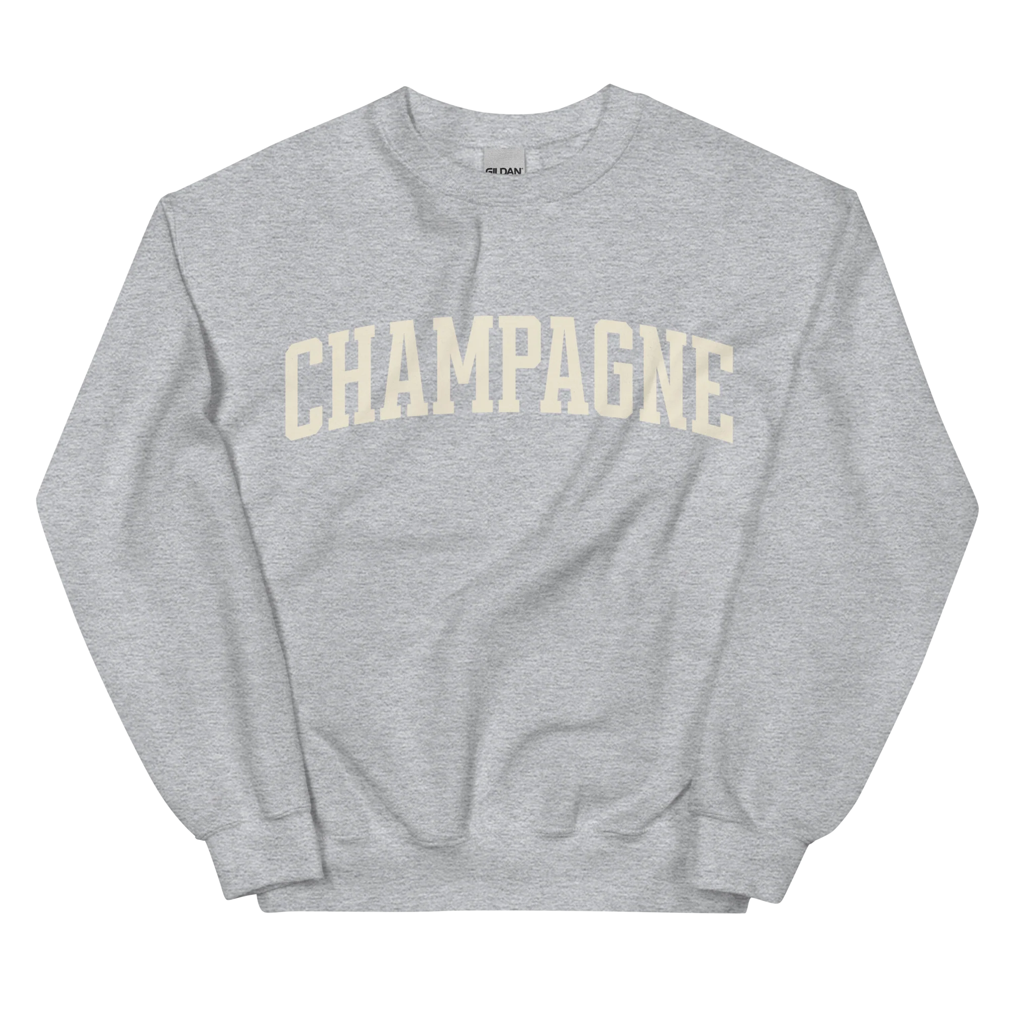 Champagne Drinks Varsity Sweatshirt - Image 4