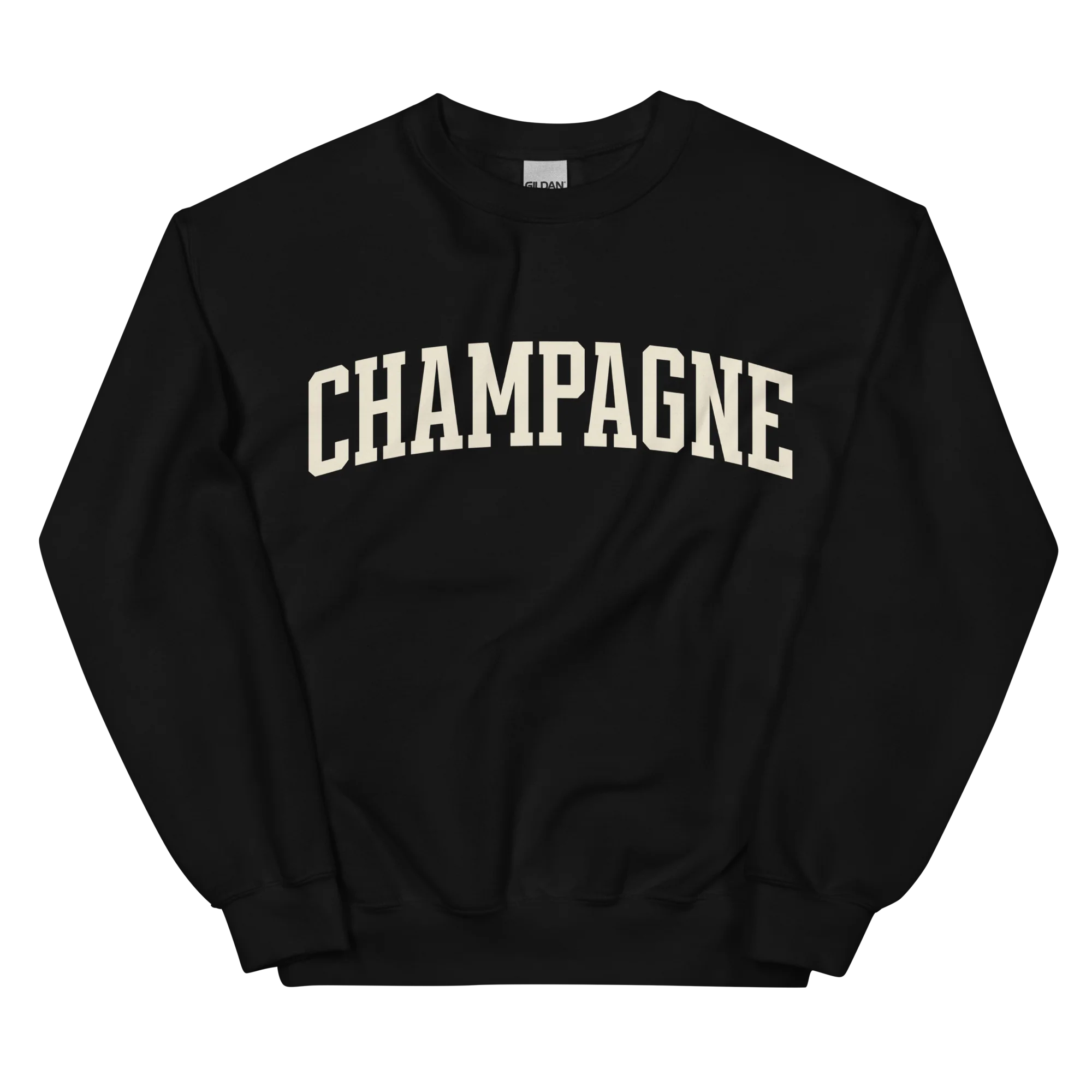 Champagne Drinks Varsity Sweatshirt - Image 6