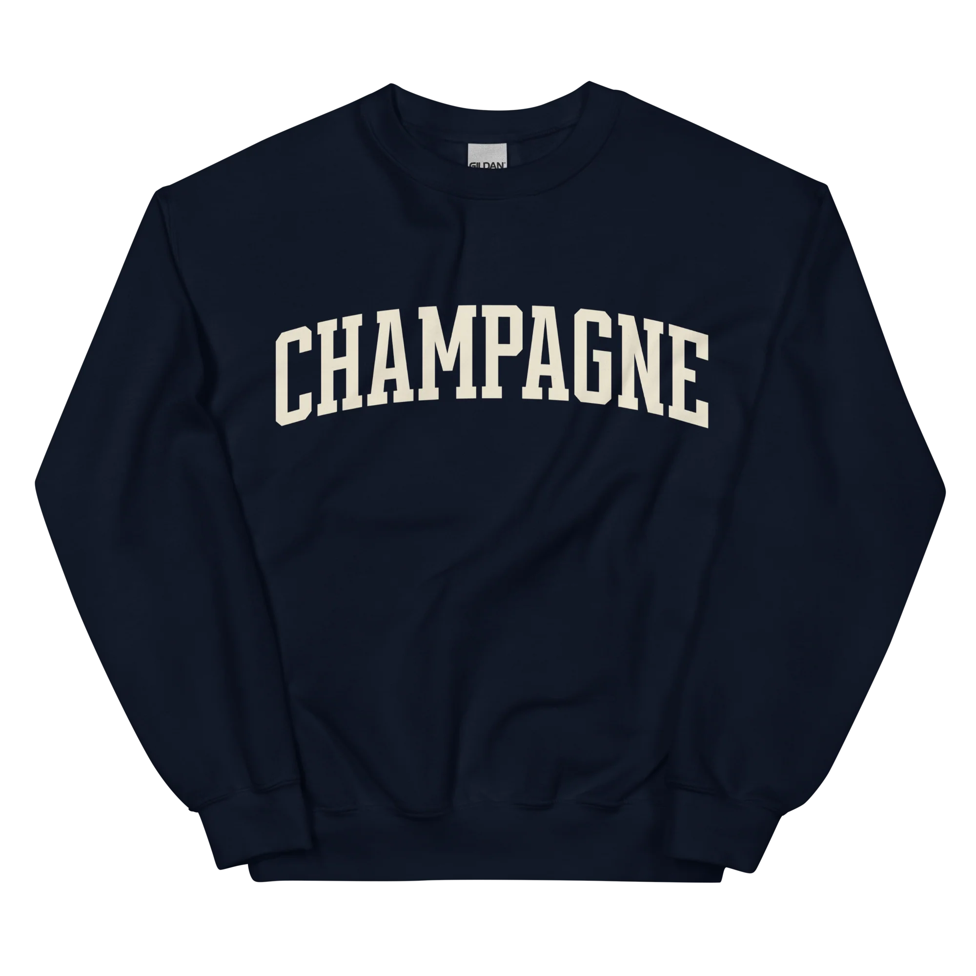 Champagne Drinks Varsity Sweatshirt - Image 9
