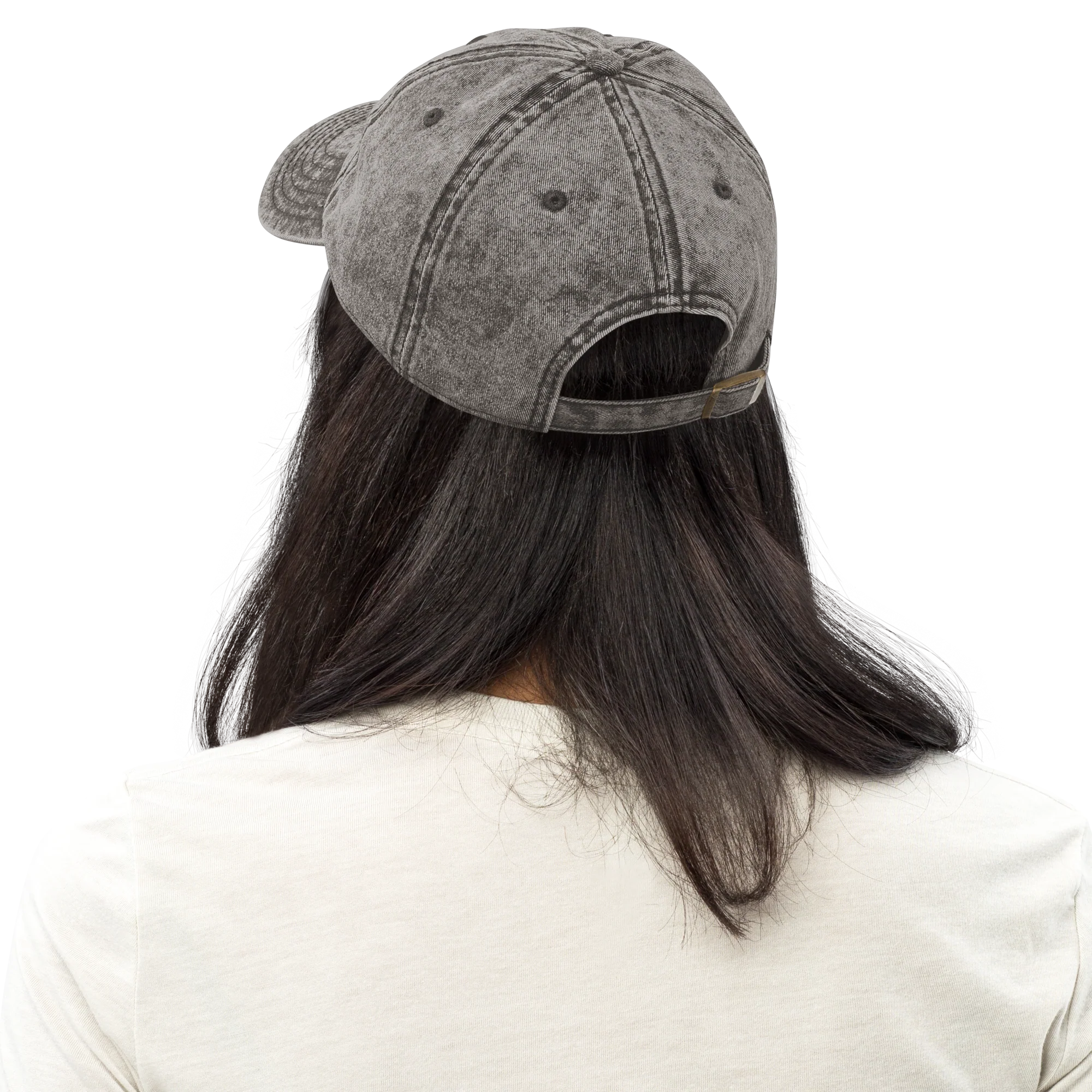 Champagne Embroidered Vintage Cap - Image 10