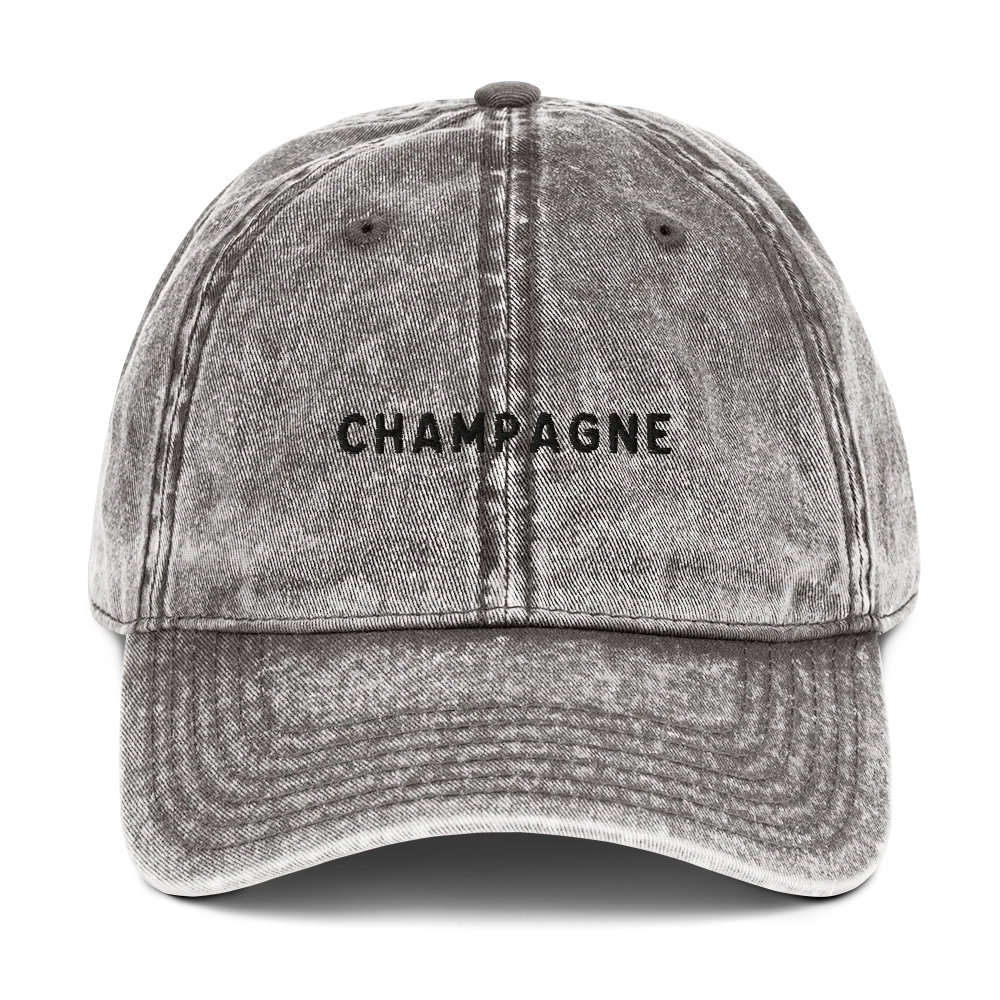 Champagne Embroidered Vintage Cap - Image 11