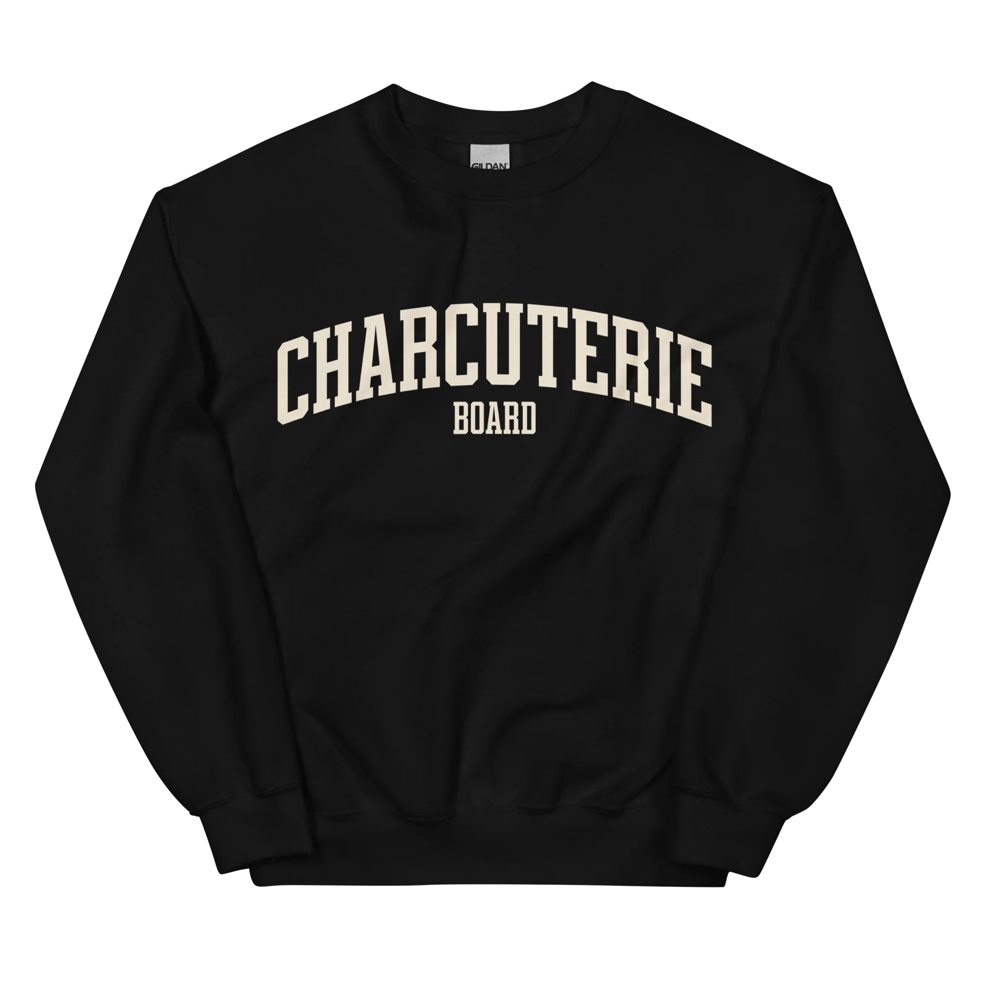 Charcuterie Board Foodie Varsity Sweatshirt - Image 11