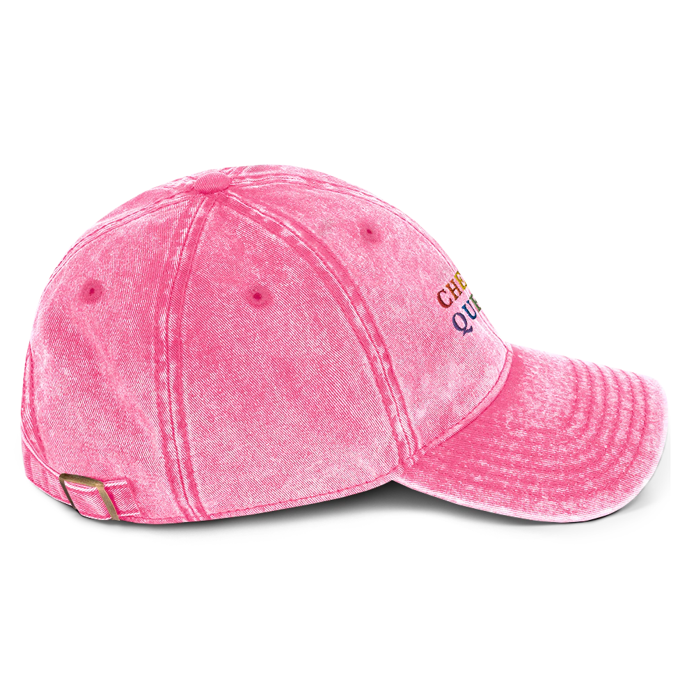 Cheers Queers Pride Embroidered Vintage Cap - Image 5