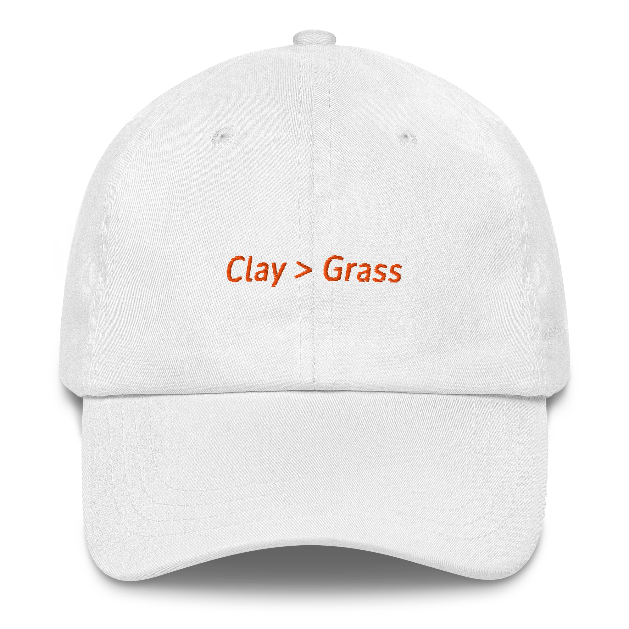 Clay > Grass Tennis Embroidered Cap