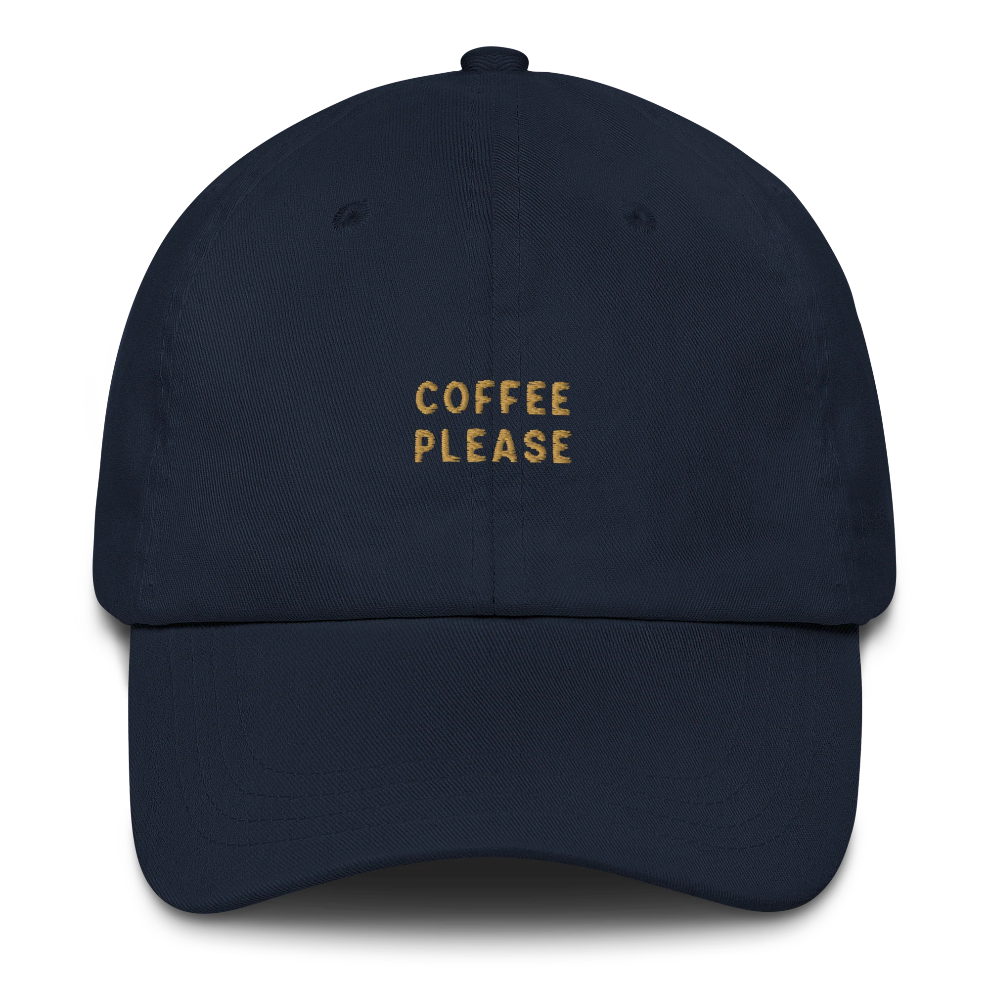 Coffee Please Embroidered Cap - Image 5