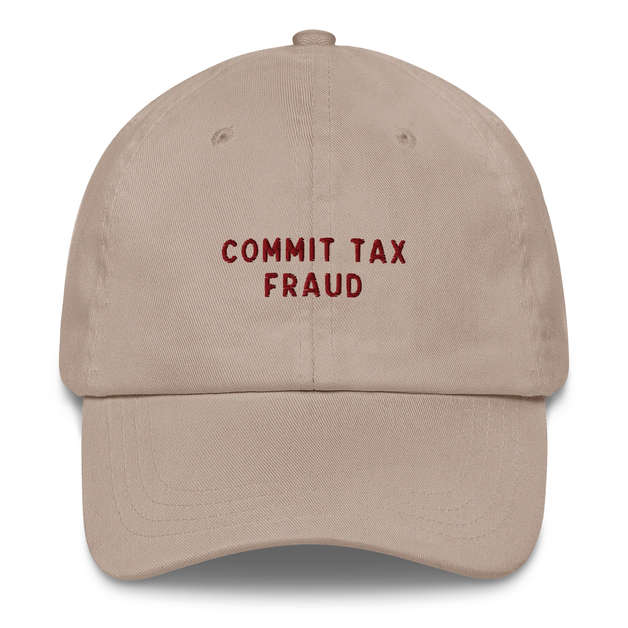Commit Tax Fraud Embroidered Cap - Image 6