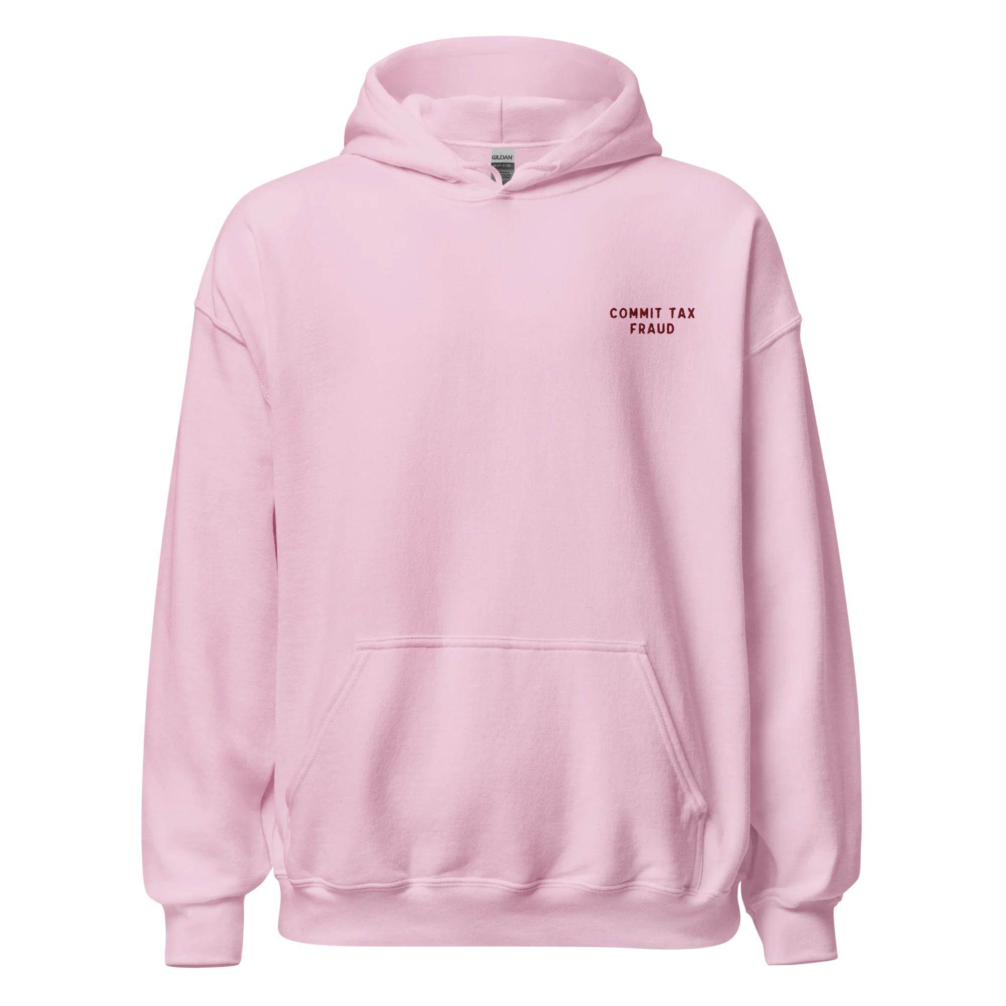 Commit Tax Fraud Embroidered Hoodie - Image 7
