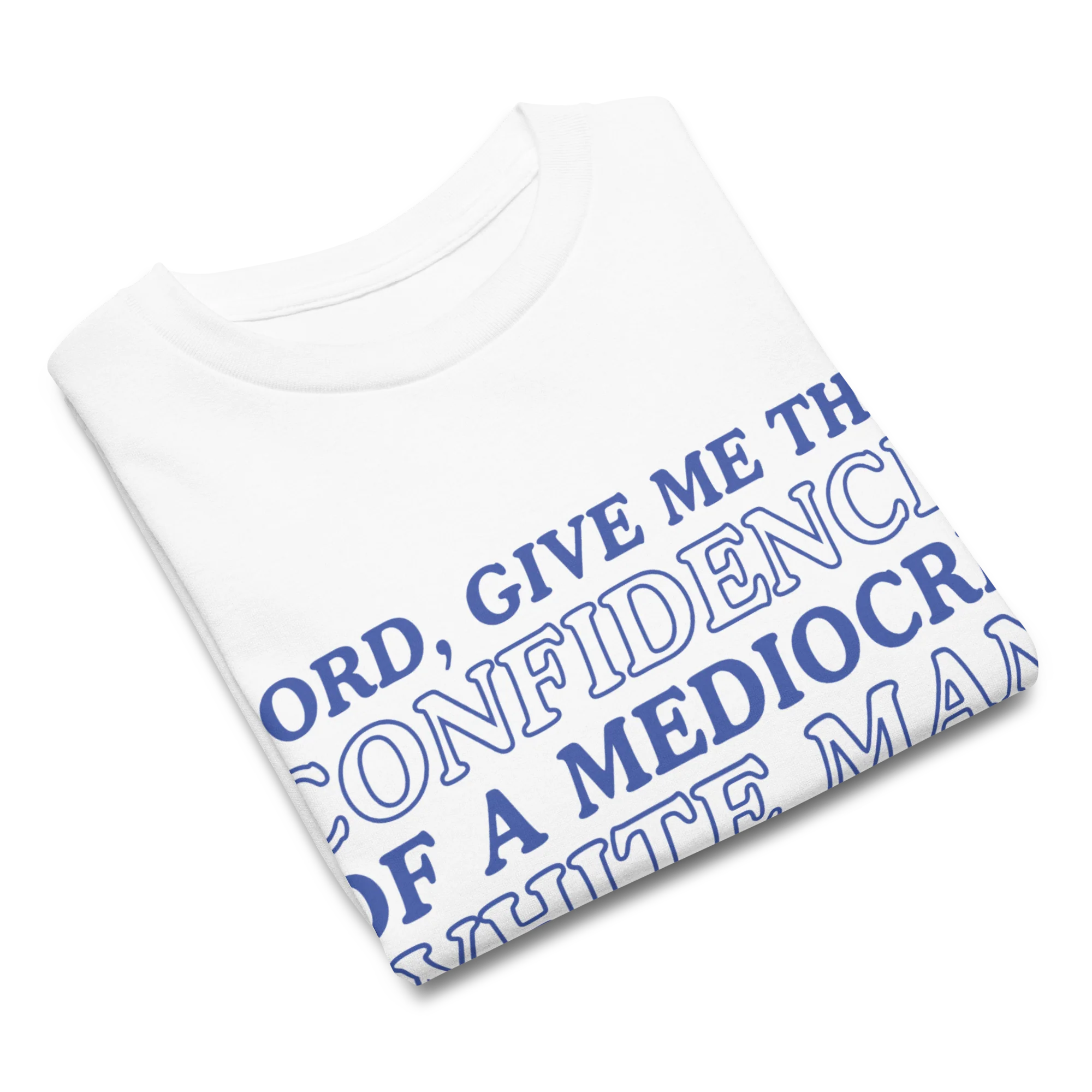 Confidence of a Mediocre White Man Feminist Baby Tee - Image 4
