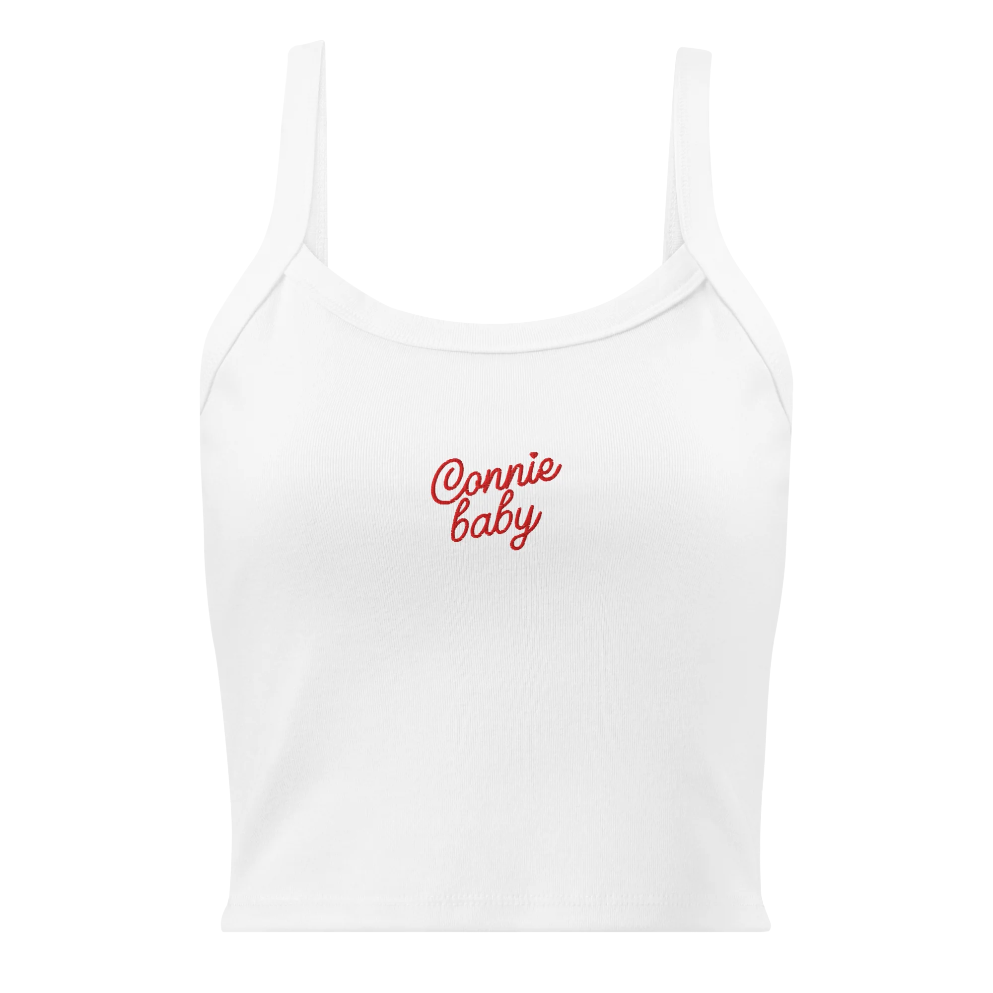 Connie Baby TSITP Rib Embroidered Tank Top - Image 3