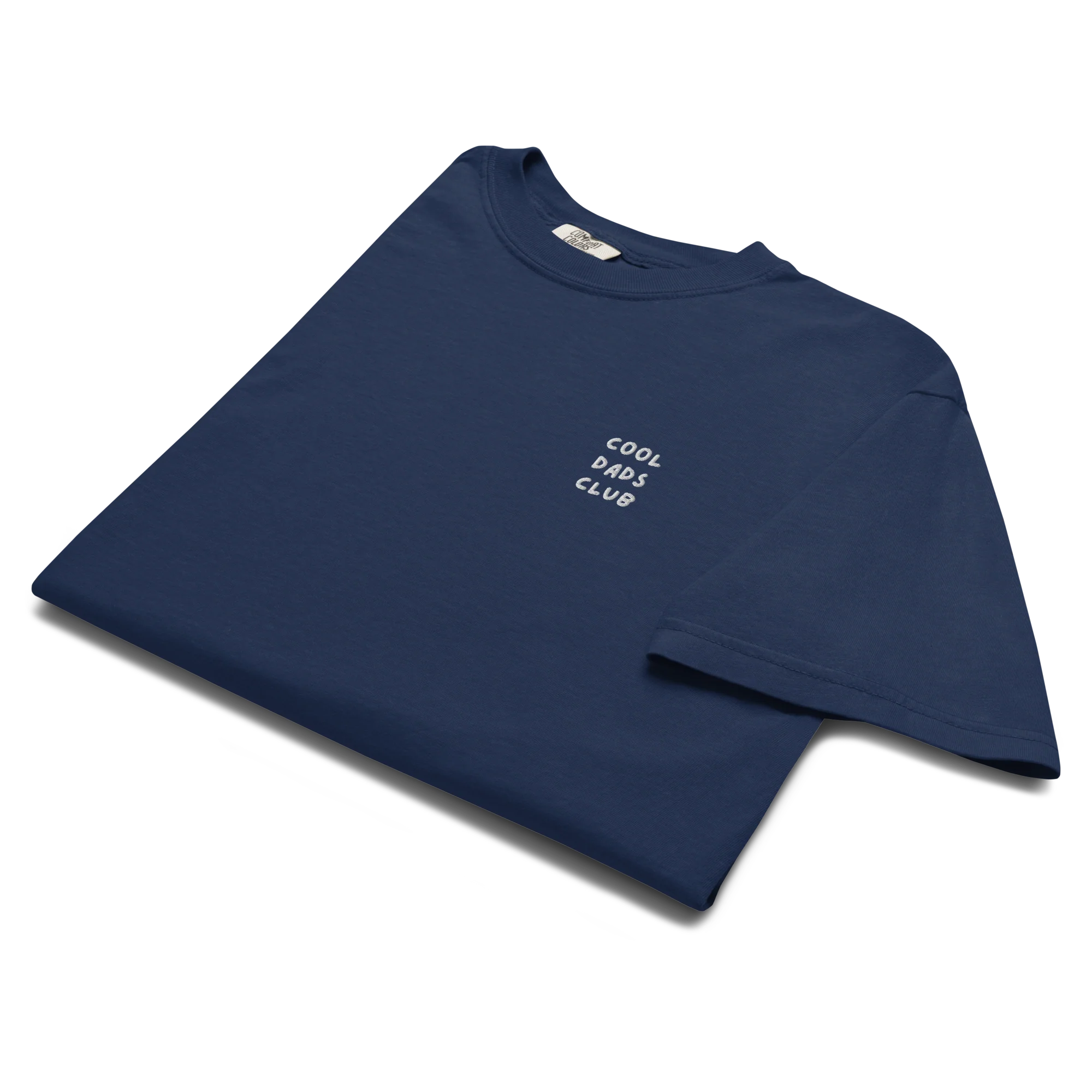 Cool Dads Club Father Embroidered Classic T-Shirt - Image 6