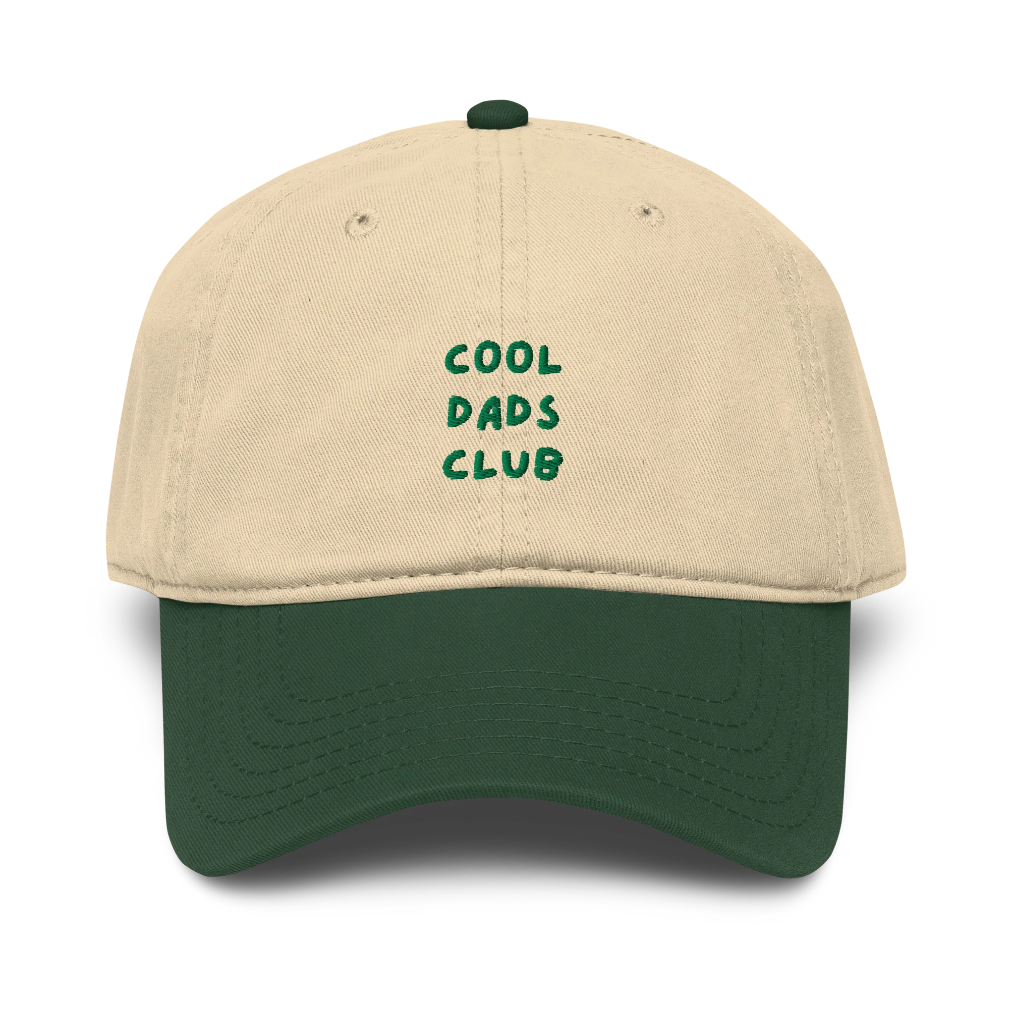 Cool Dads Club Embroidered Vintage Wash Baseball Cap - Image 2