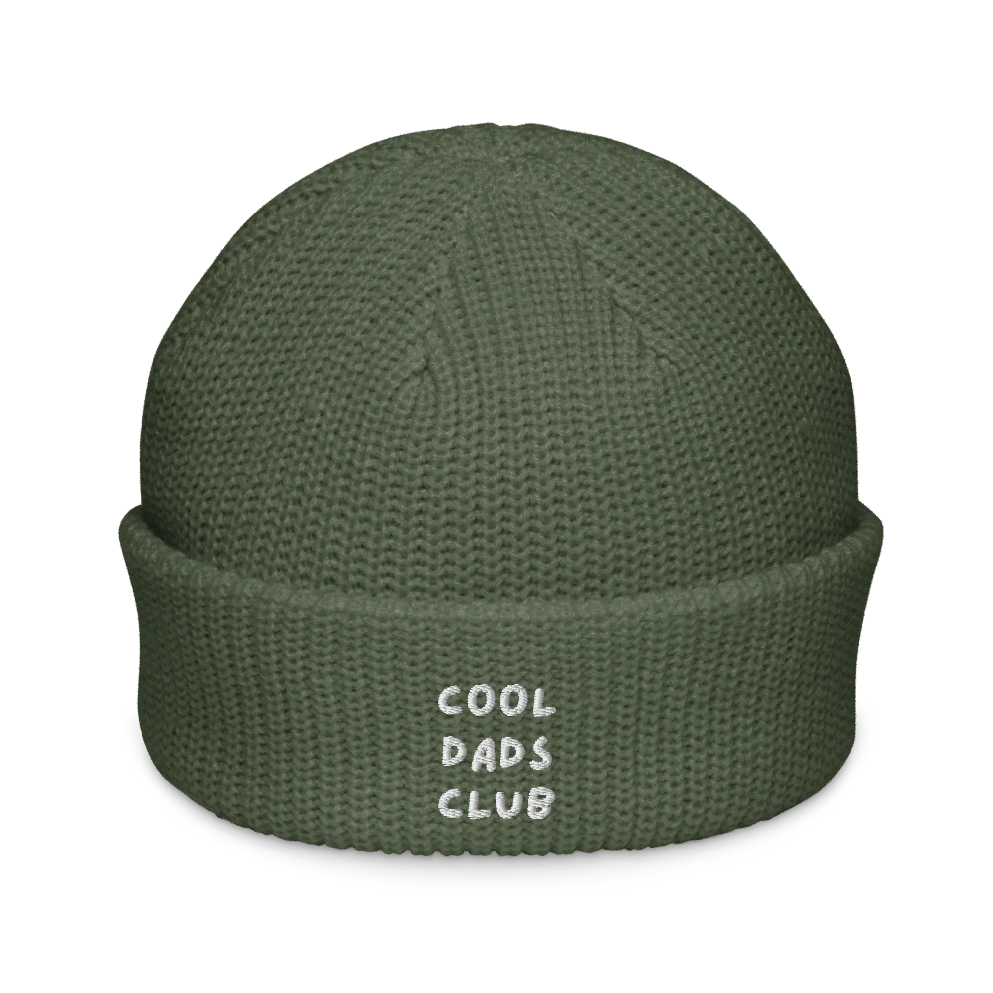 Cool Dads Club Father Embroidered Cable Beanie