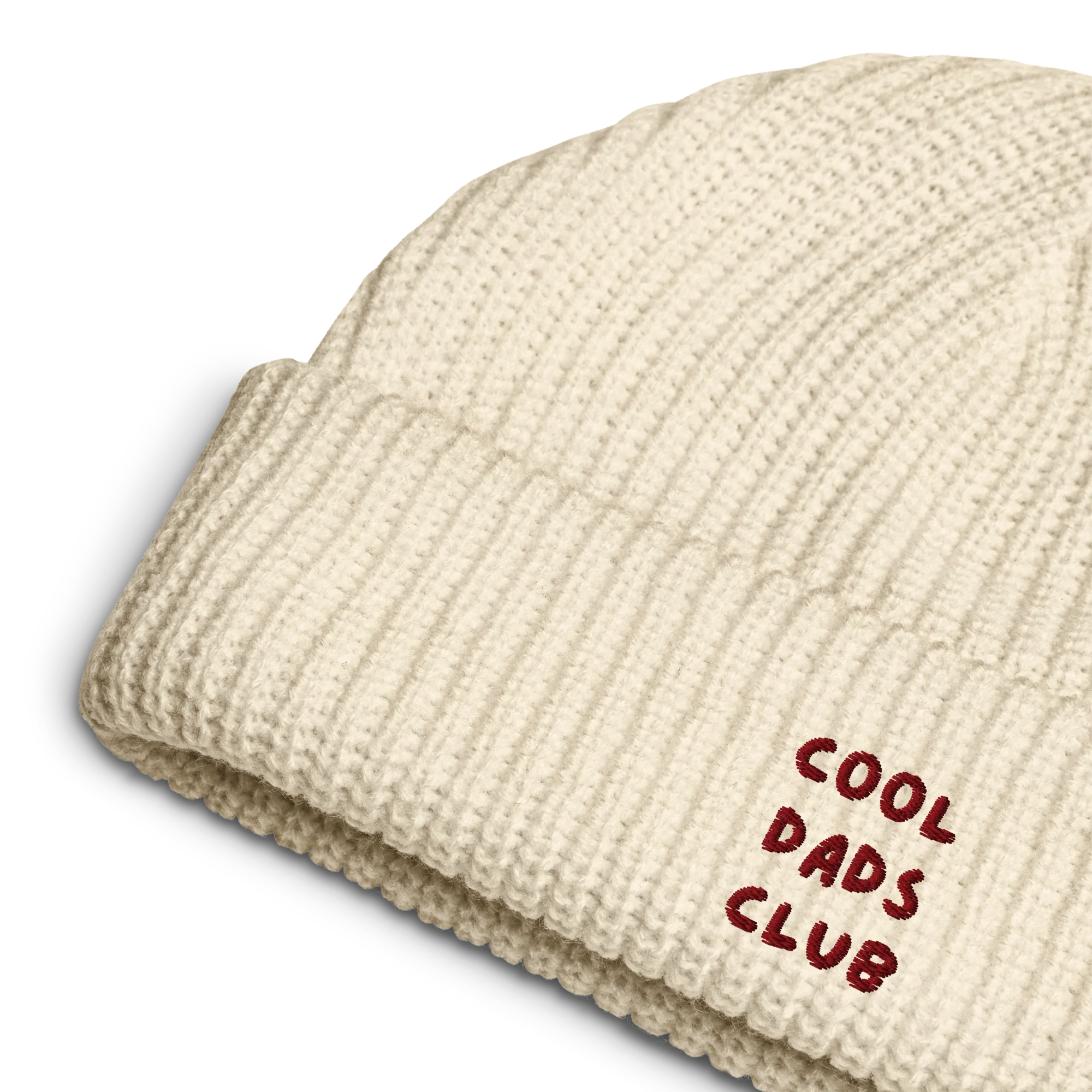 Cool Dads Club Father Embroidered Cable Beanie - Image 5