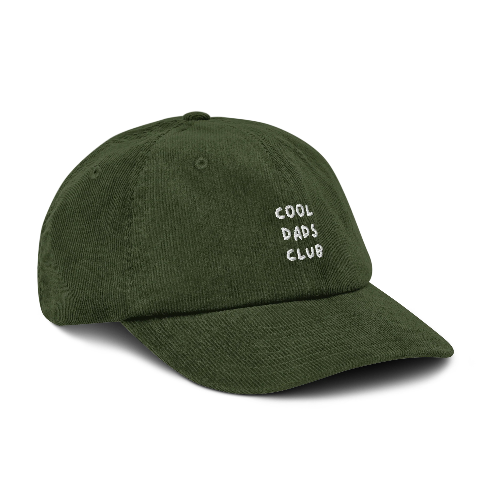 Cool Dads Club Father Embroidered Corduroy Hat - Image 3