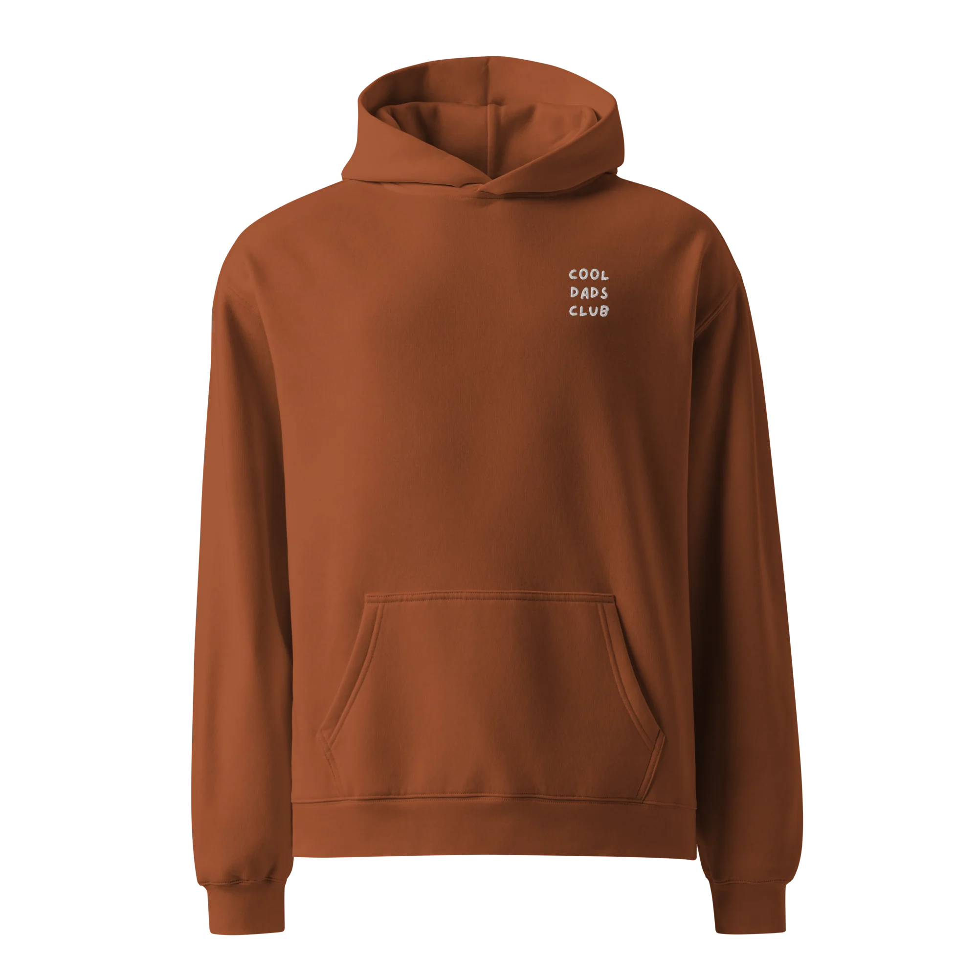 Cool Dads Club Father Embroidered Premium Oversized Hoodie - Image 10