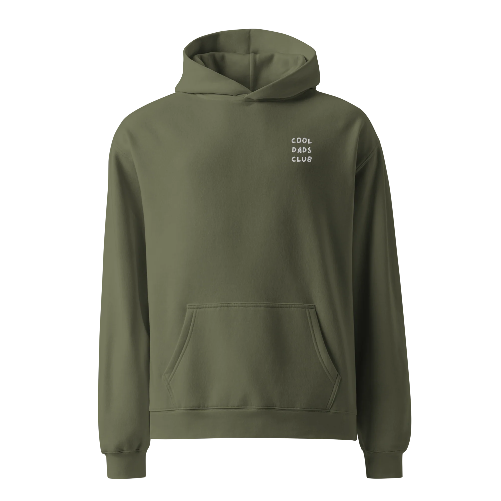 Cool Dads Club Father Embroidered Premium Oversized Hoodie - Image 11