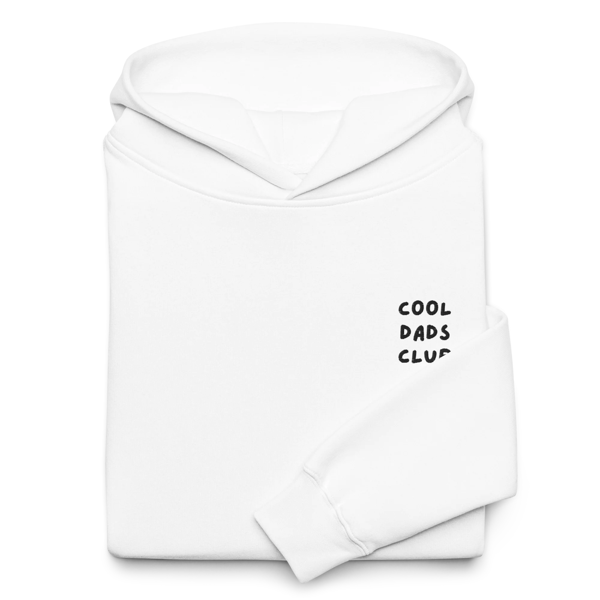 Cool Dads Club Father Embroidered Premium Oversized Hoodie - Image 5