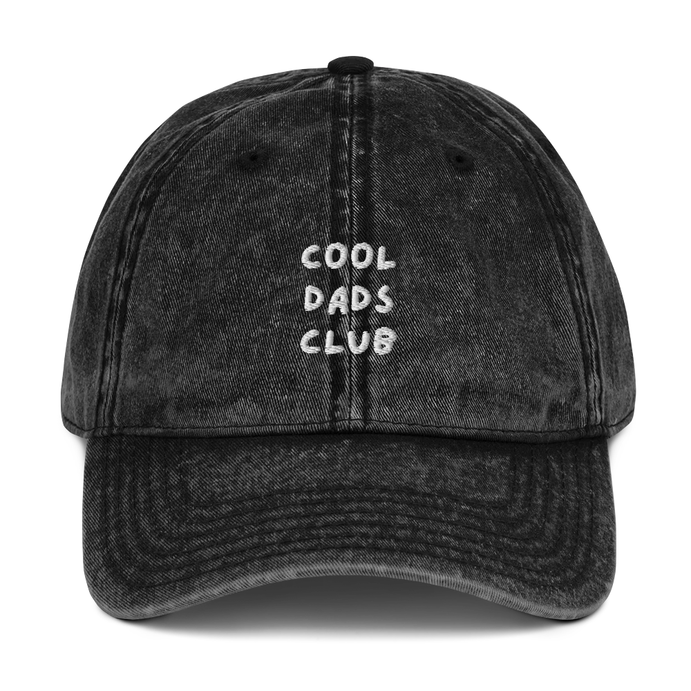 Cool Dads Club Father Embroidered Vintage Cap - Image 3
