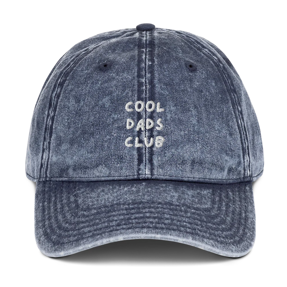Cool Dads Club Father Embroidered Vintage Cap - Image 7