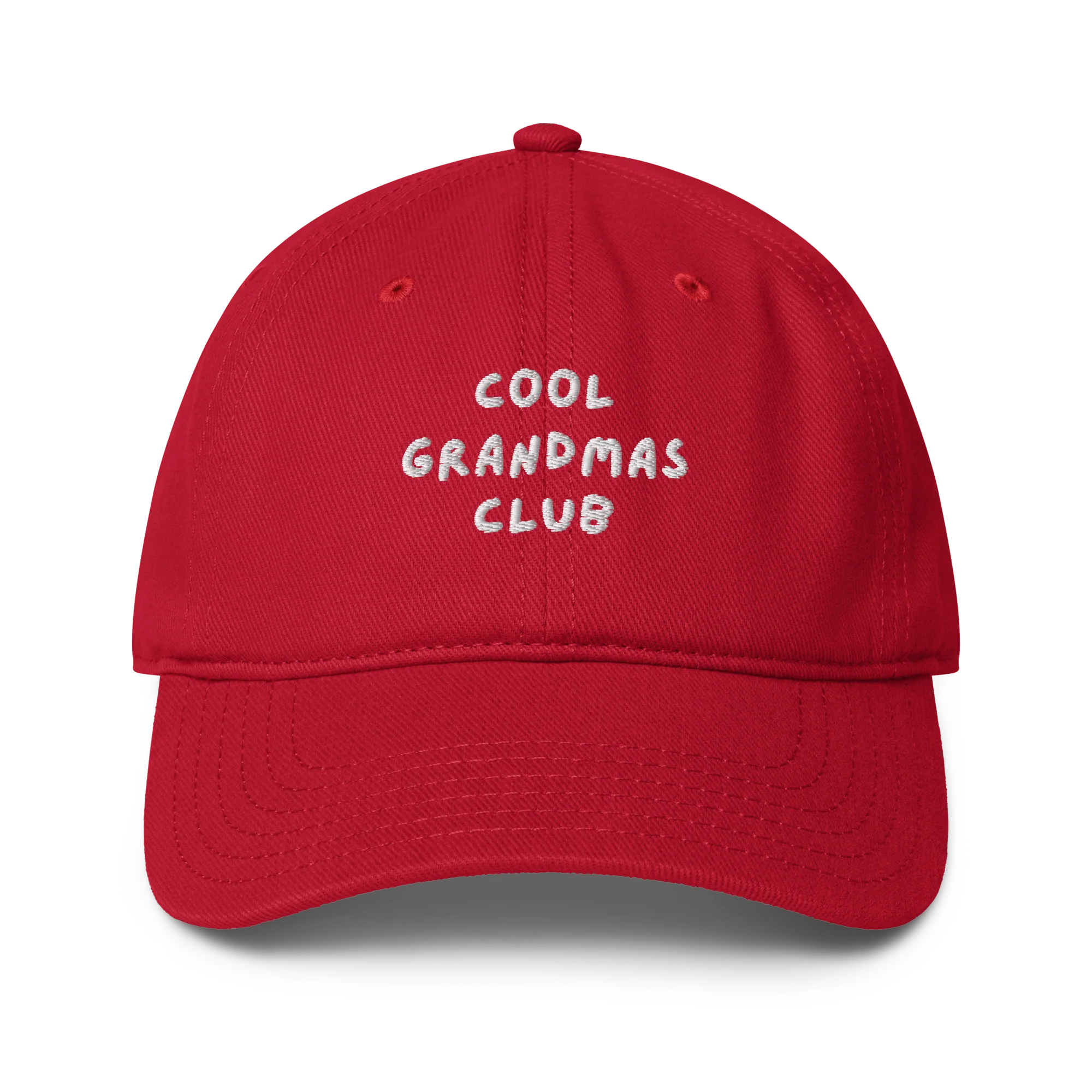 Cool Grandmas Club Embroidered Baseball Cap