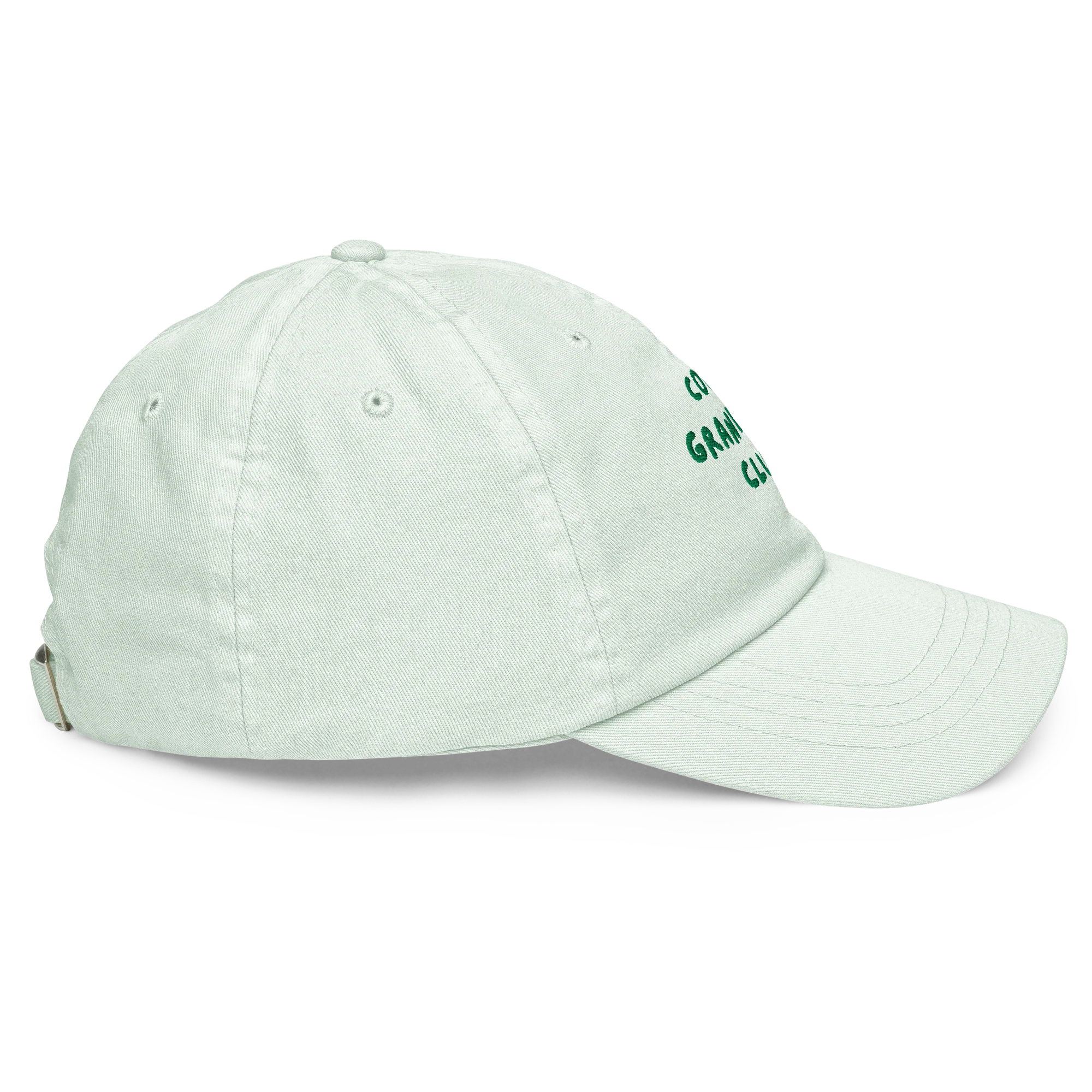 Cool Grandmas Club Embroidered Pastel Baseball Cap - Image 3