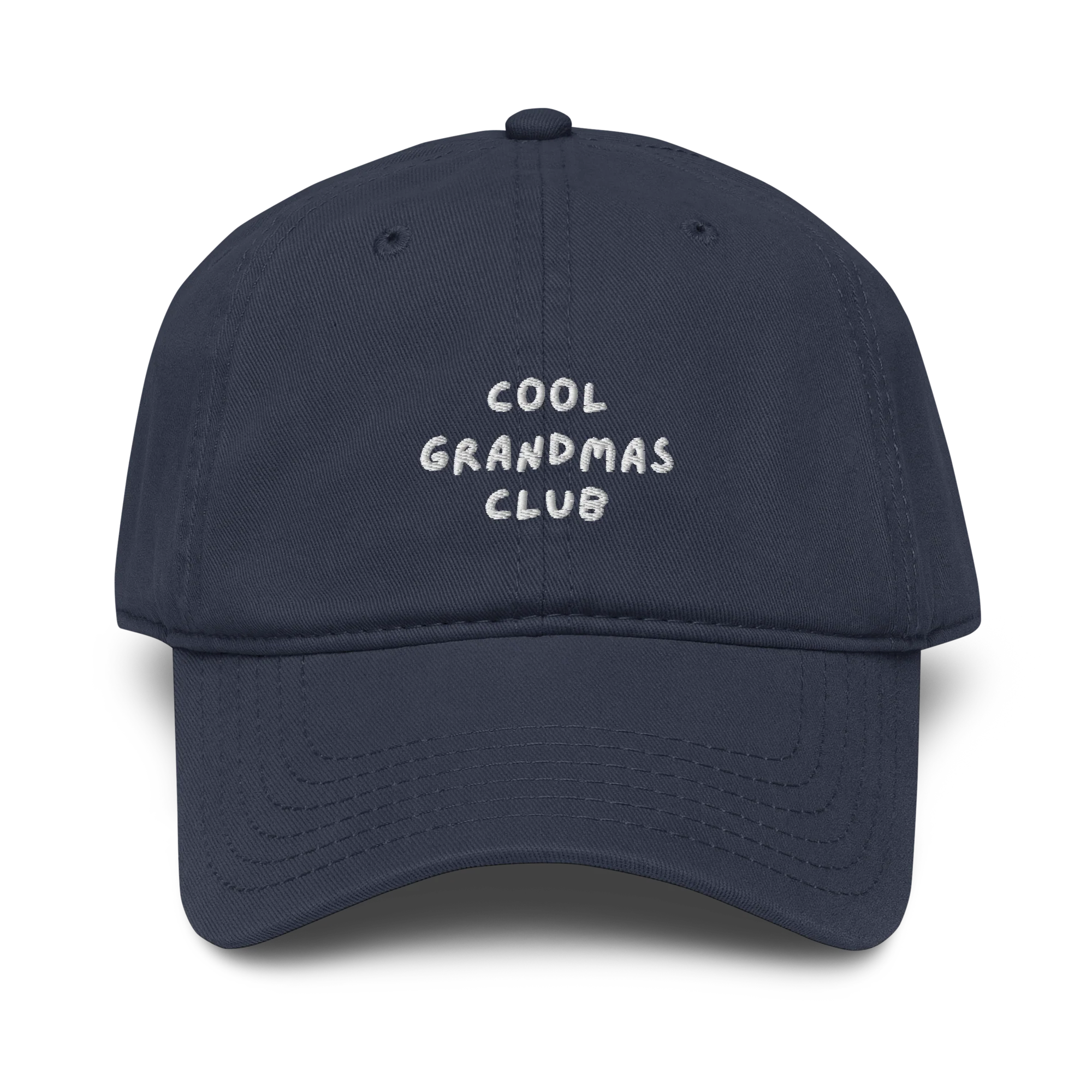 Cool Grandmas Club Embroidered Vintage Wash Baseball Cap - Image 5