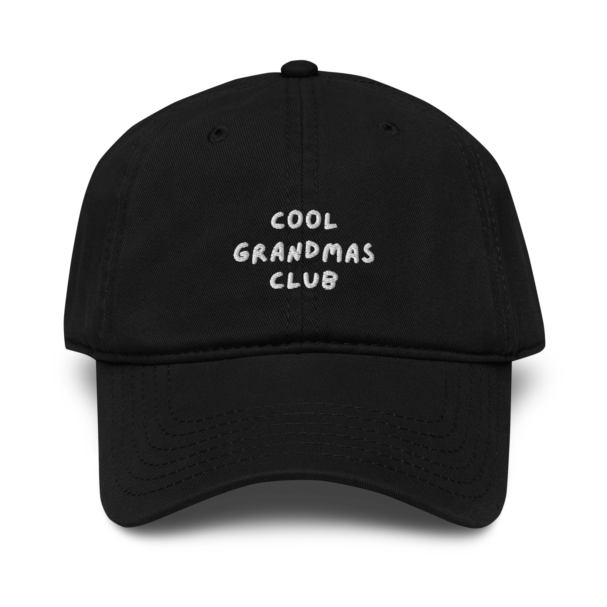 Cool Grandmas Club Embroidered Vintage Wash Baseball Cap - Image 6