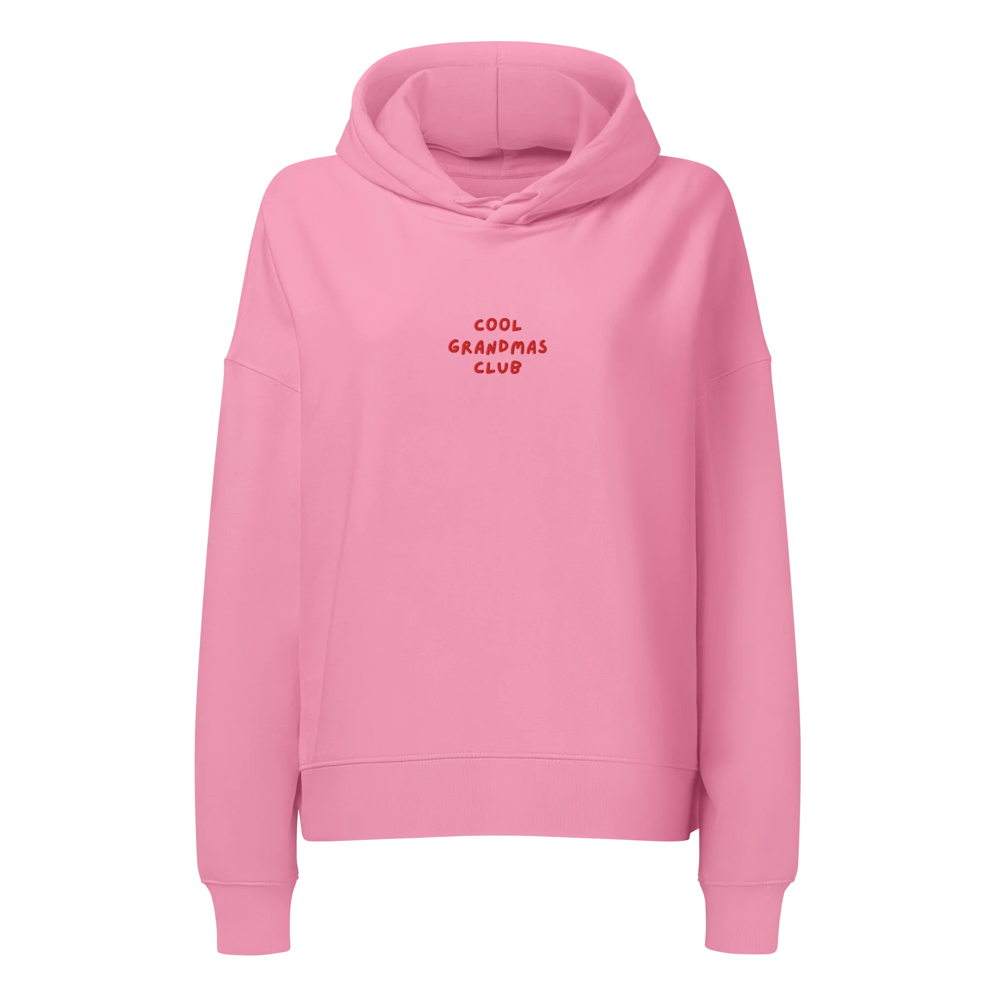 Cool Grandmas Club Embroidered Women’s Organic Hoodie - Image 4