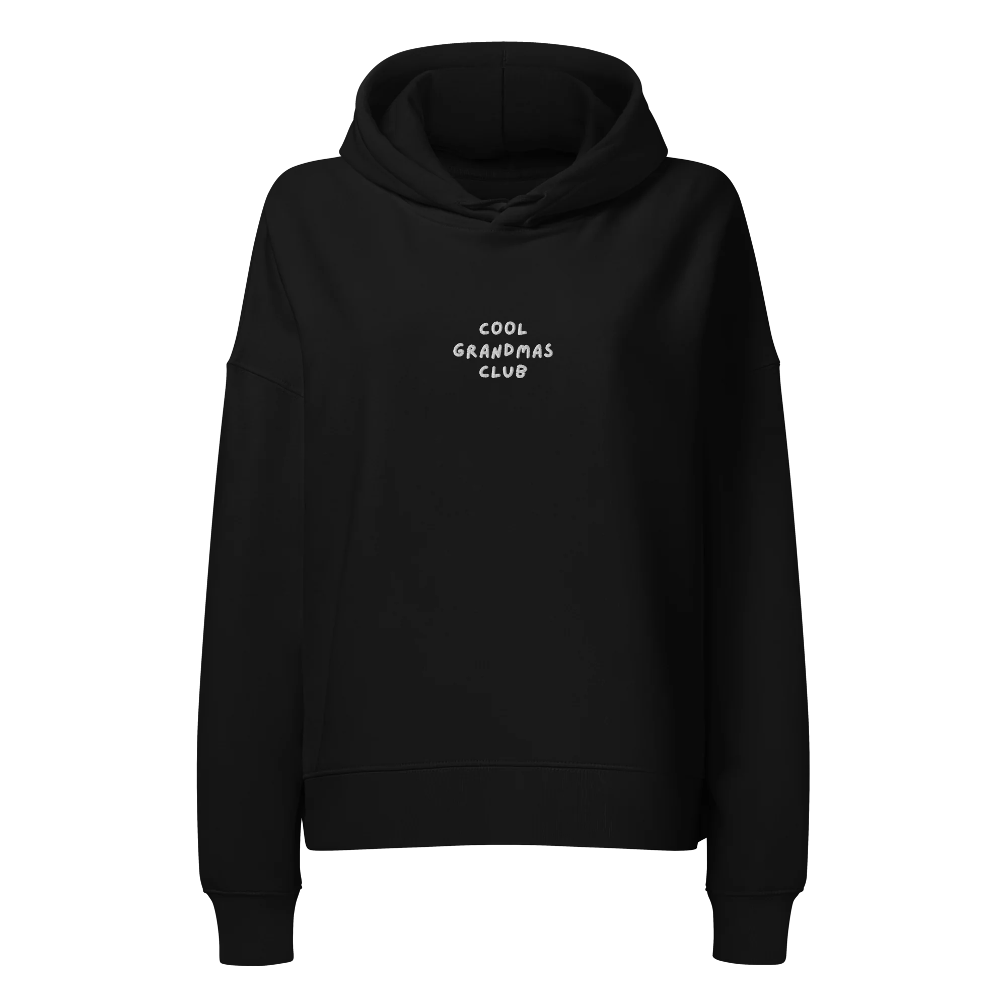 Cool Grandmas Club Embroidered Women’s Organic Hoodie - Image 8