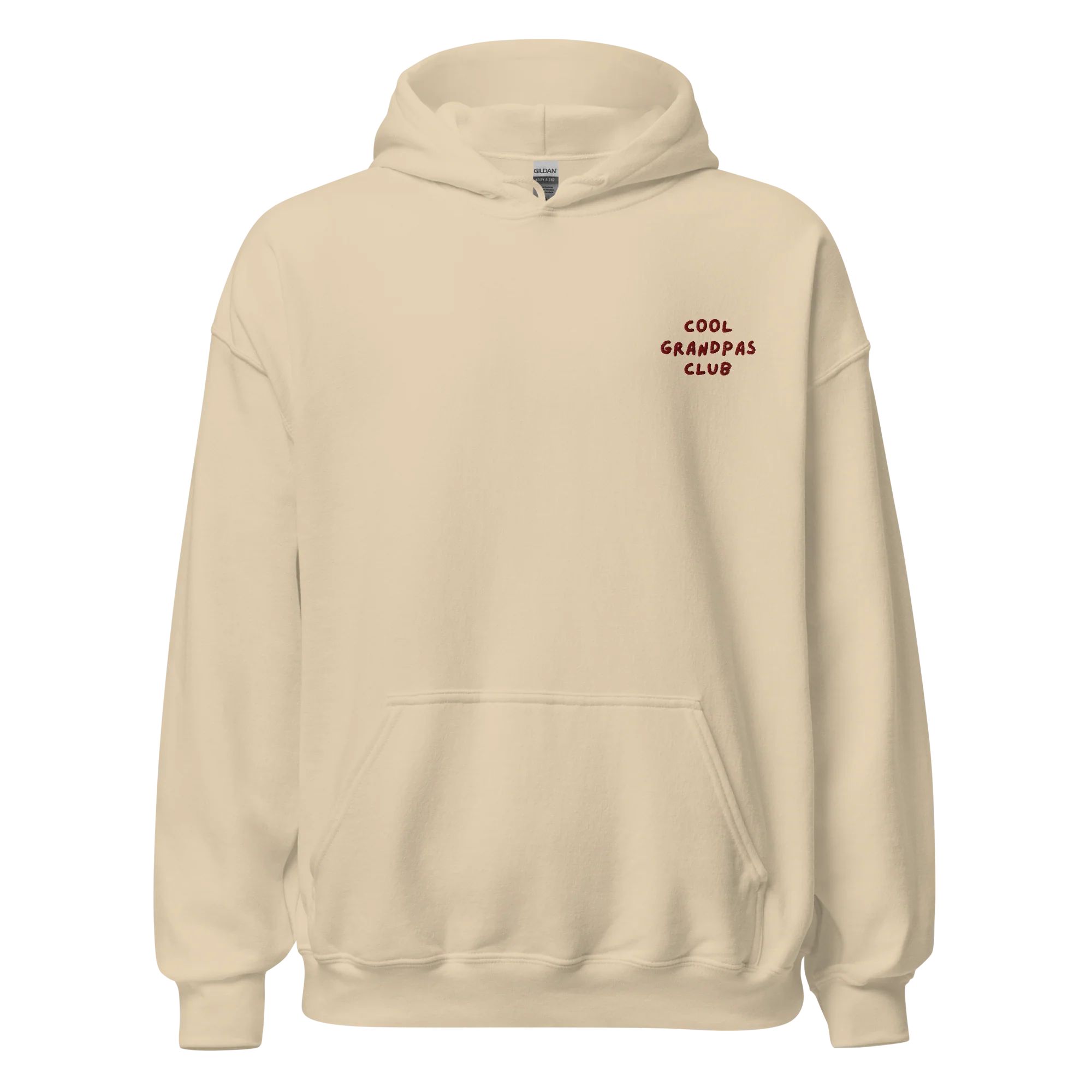 Cool Grandpas Club Embroidered Hoodie - Image 9
