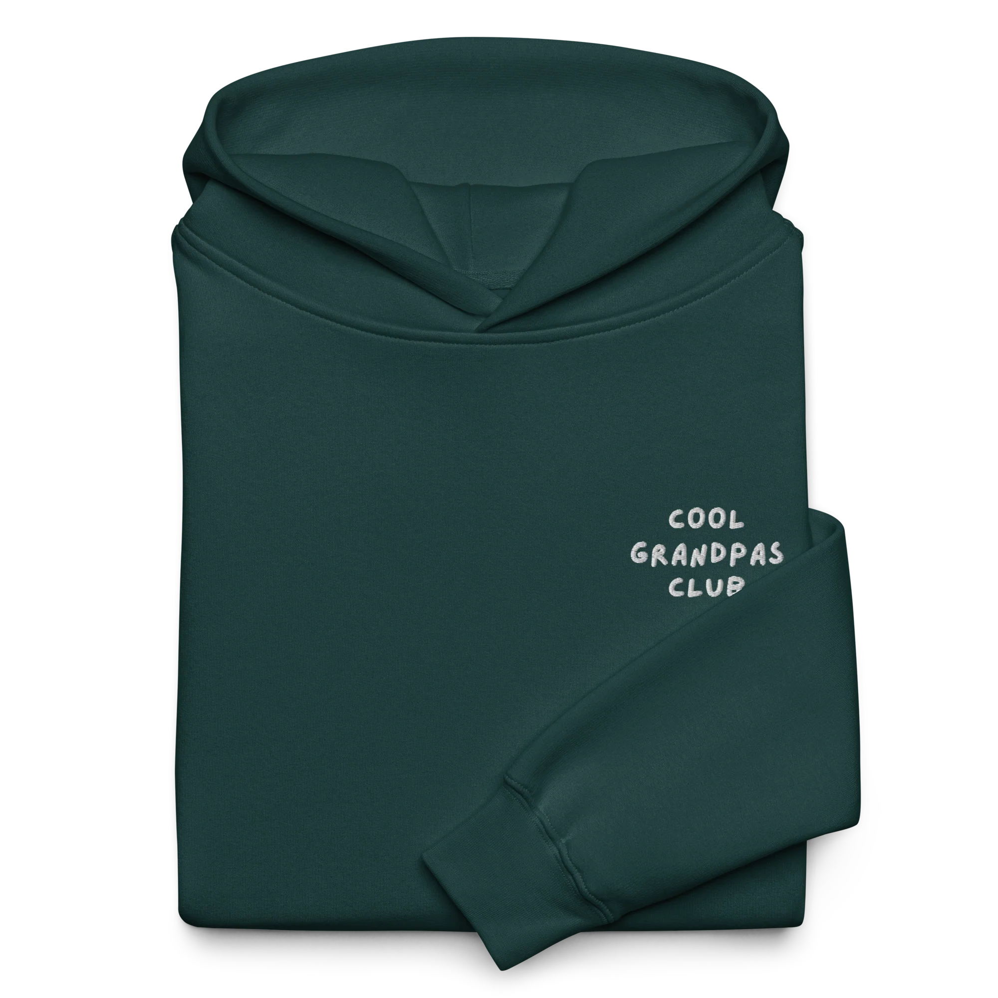 Cool Grandpas Club Embroidered Premium Oversized Hoodie - Image 5